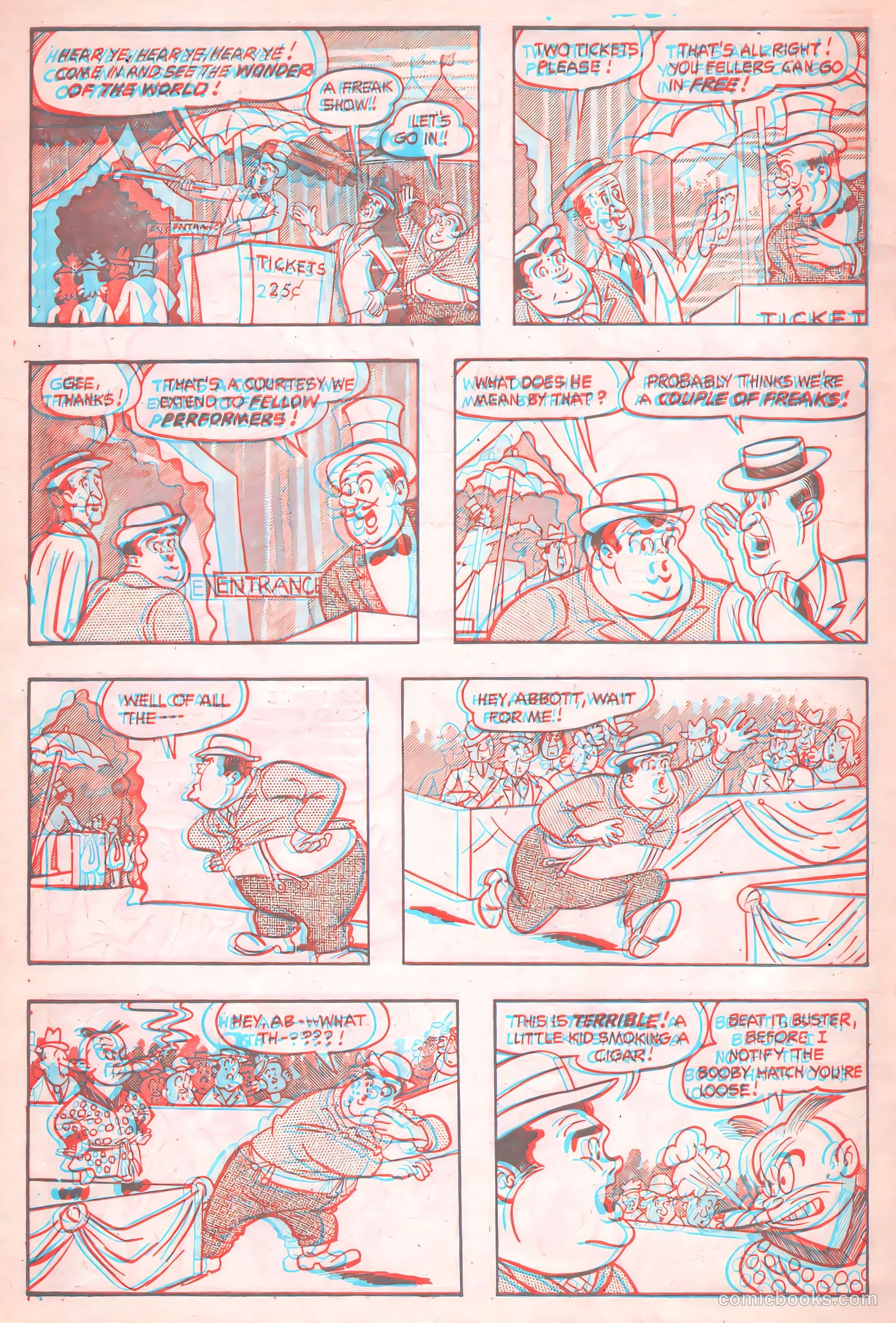 Abbott and Costello 3-D #1 — page 10 of 36