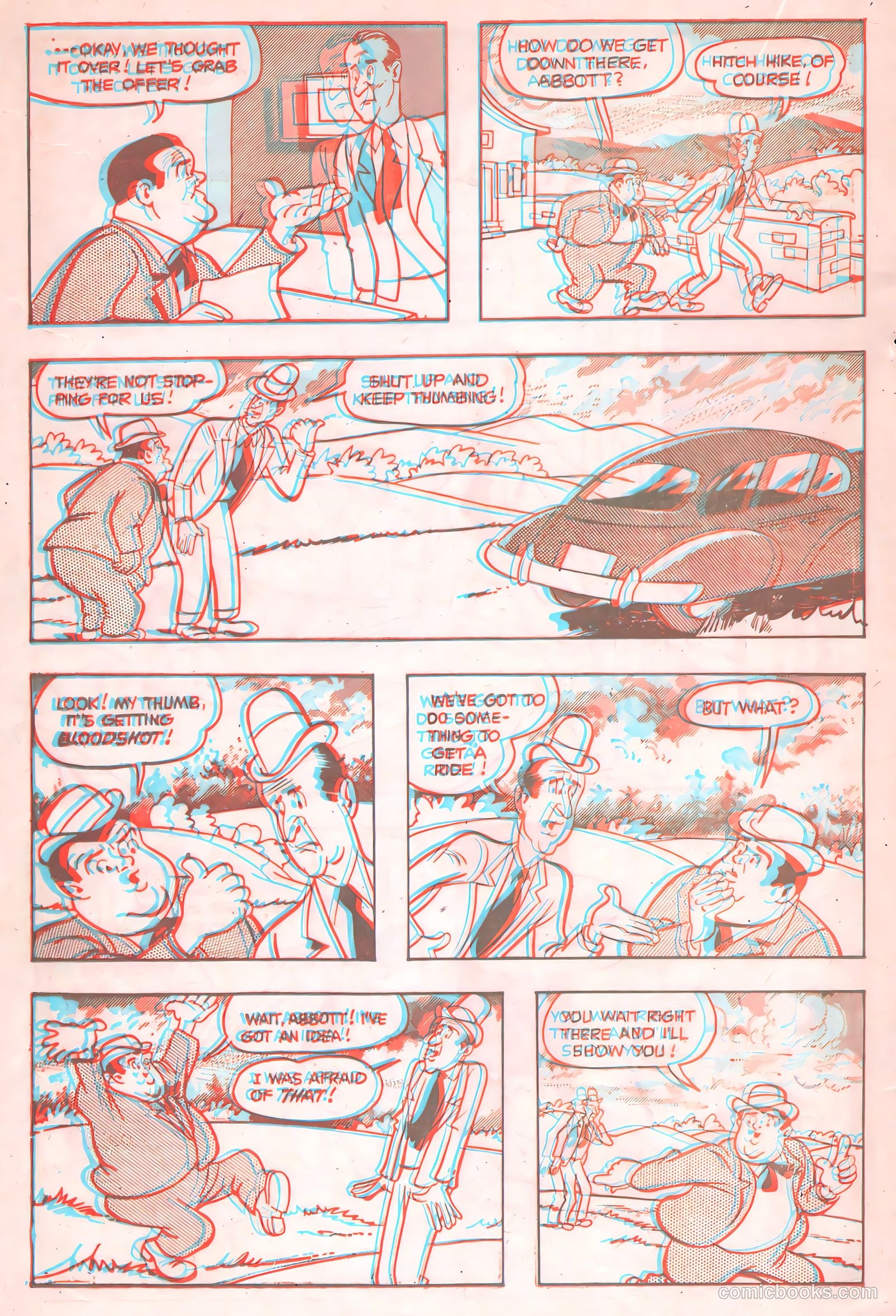 Abbott and Costello 3-D #1 — page 16 of 36
