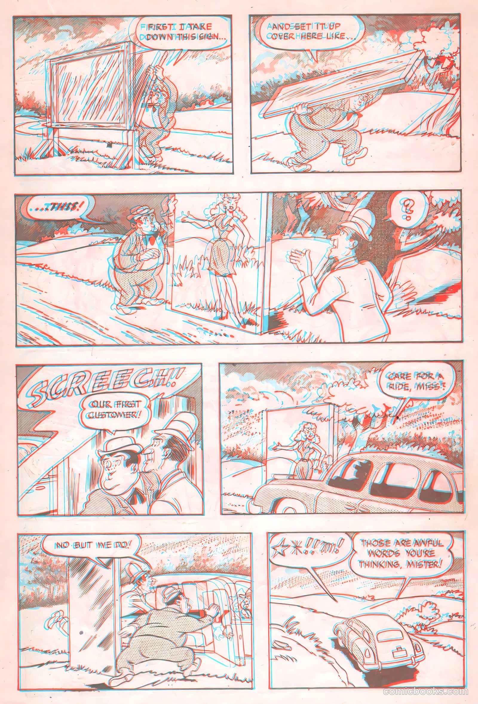 Abbott and Costello 3-D #1 — page 17 of 36