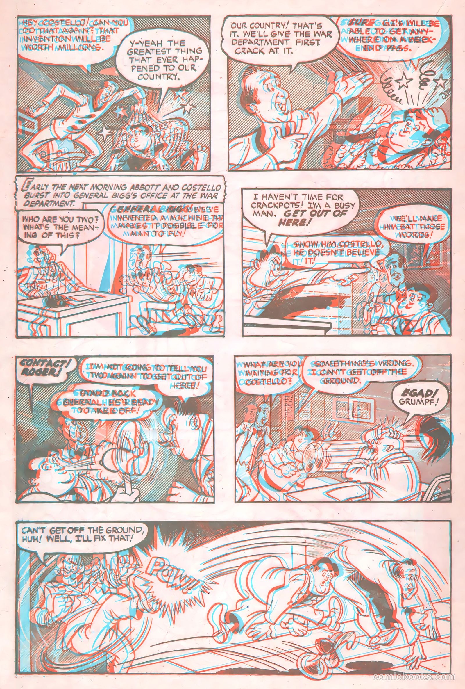 Abbott and Costello 3-D #1 — page 24 of 36
