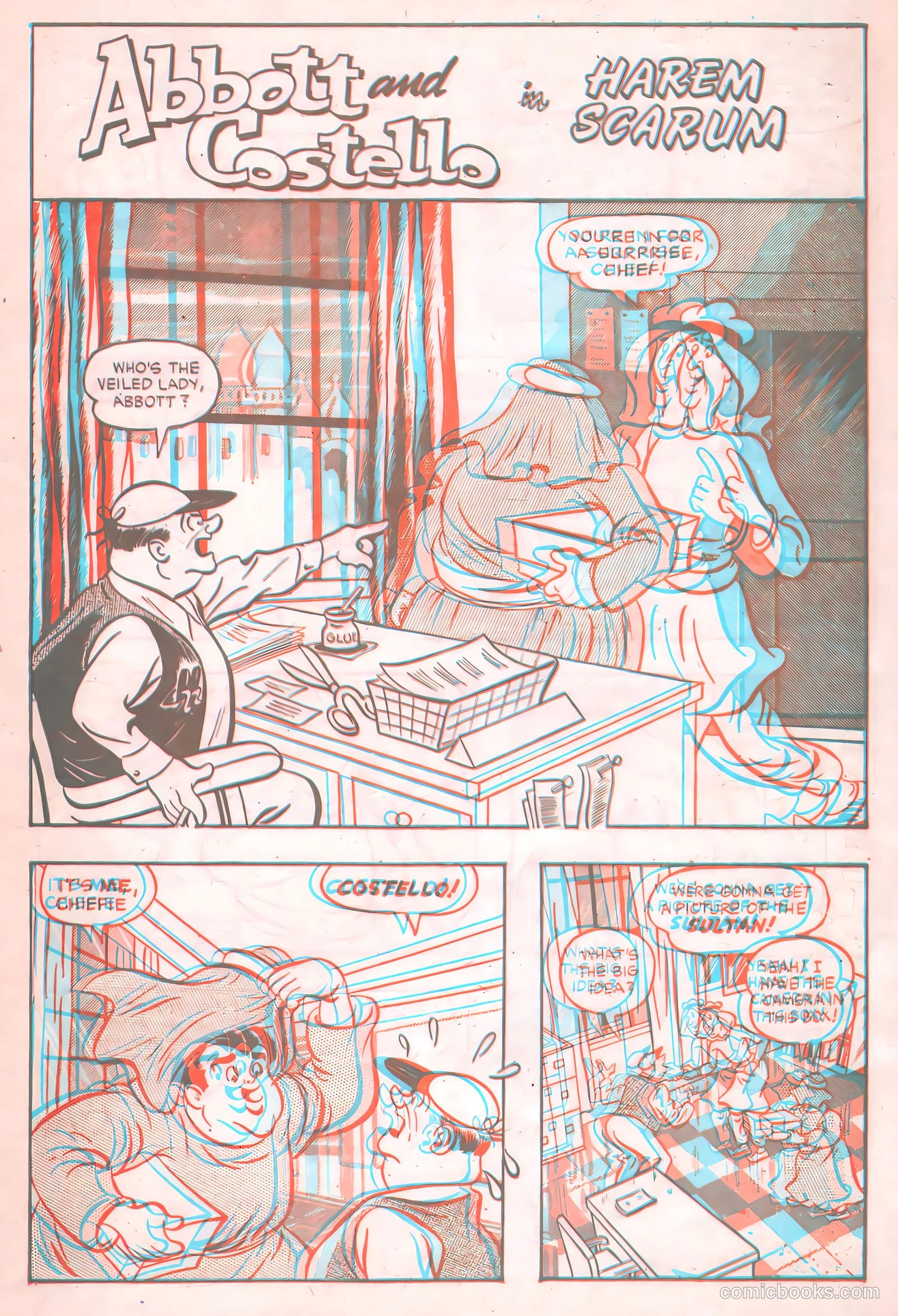 Abbott and Costello 3-D #1 — page 29 of 36