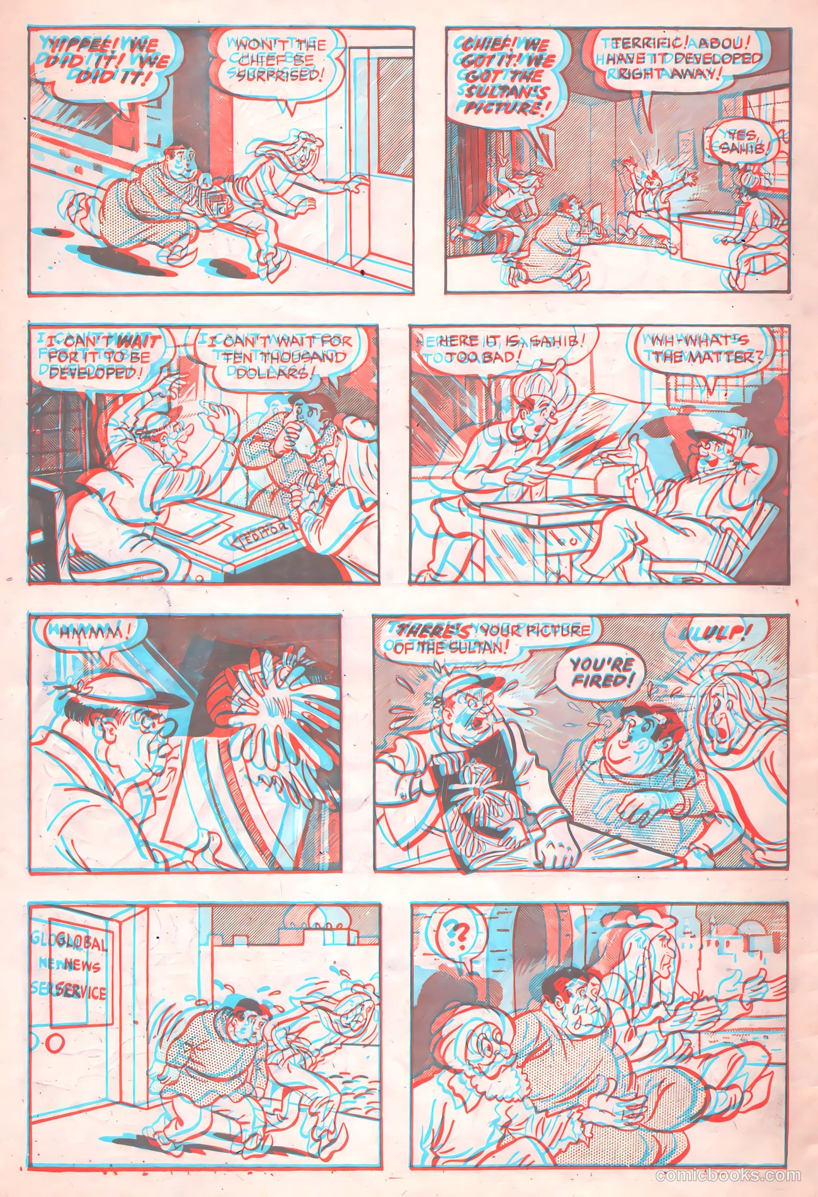 Abbott and Costello 3-D #1 — page 34 of 36