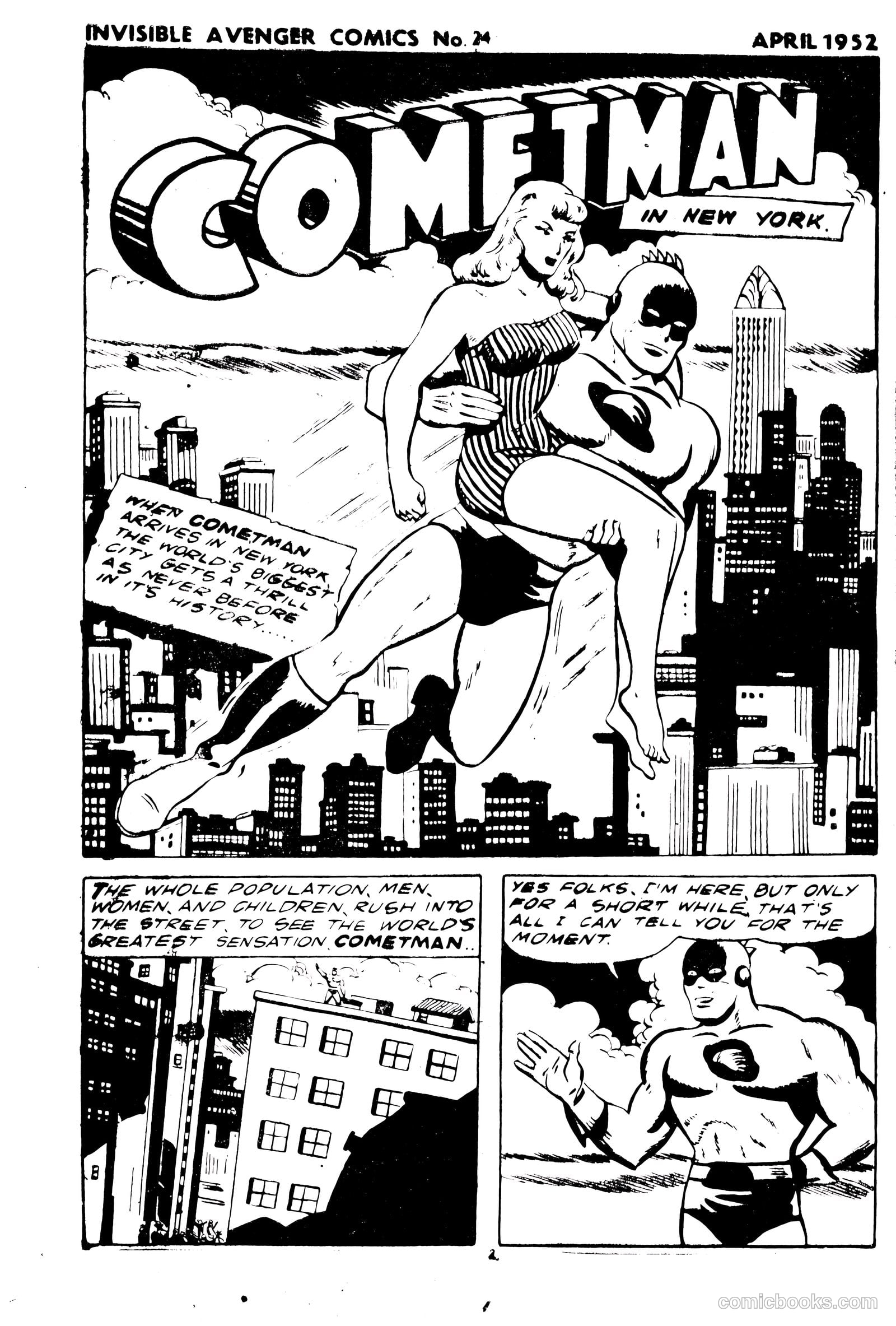 The Invisible Avenger #24 — page 2 of 24