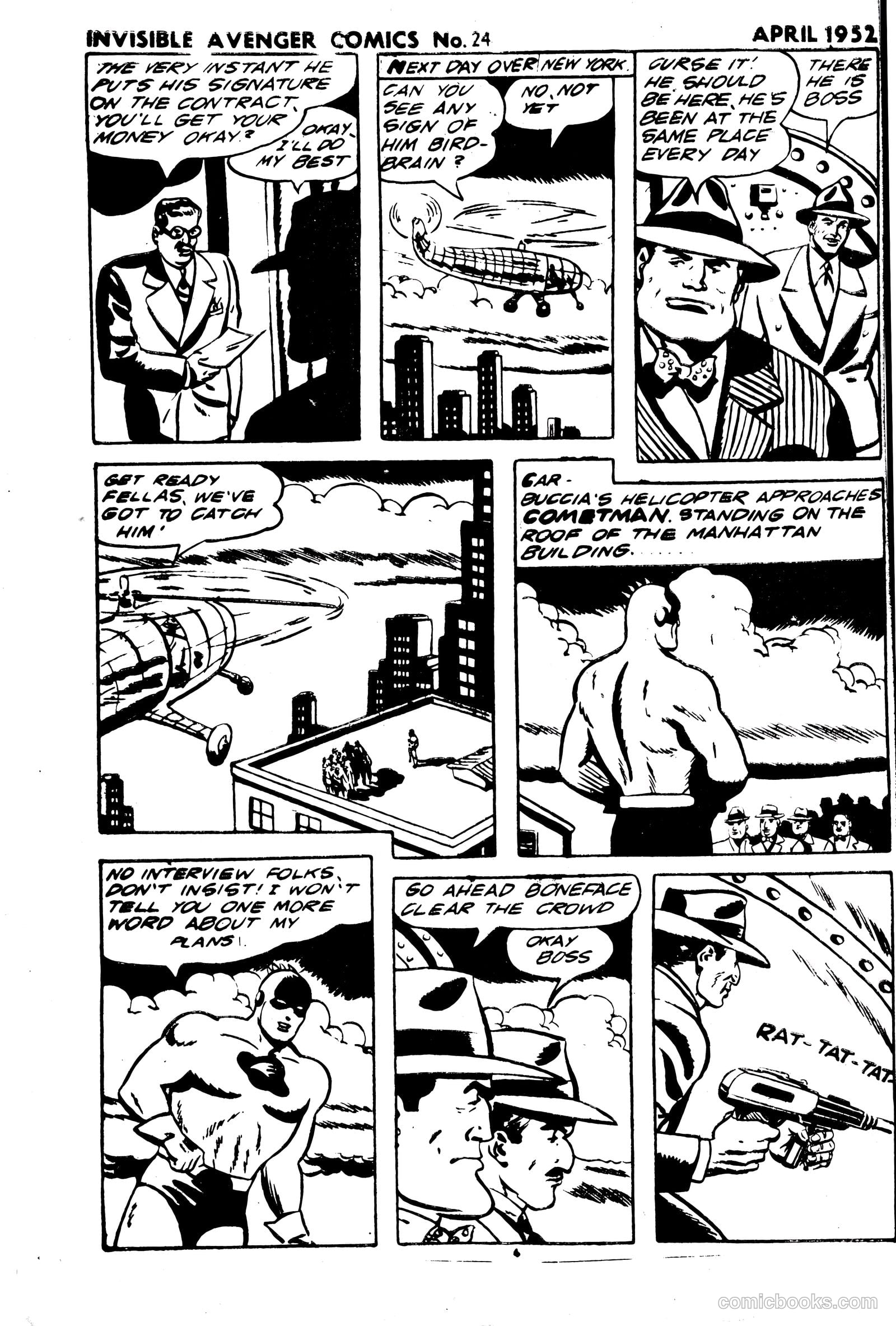 The Invisible Avenger #24 — page 4 of 24