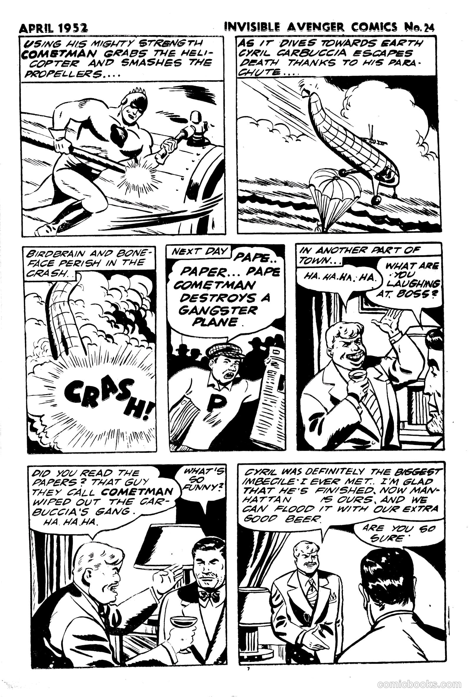The Invisible Avenger #24 — page 7 of 24