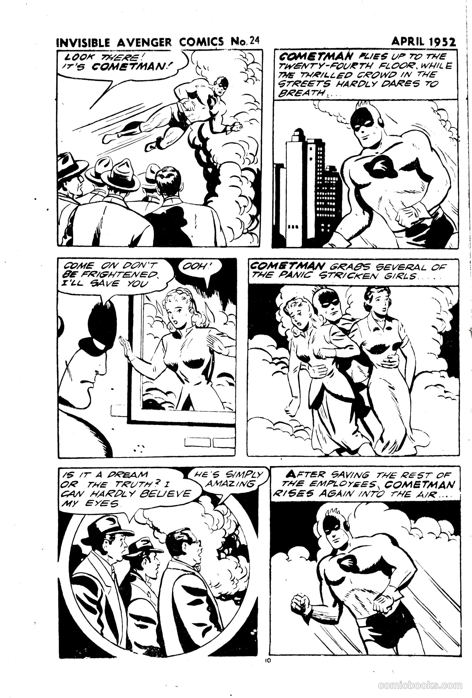 The Invisible Avenger #24 — page 10 of 24