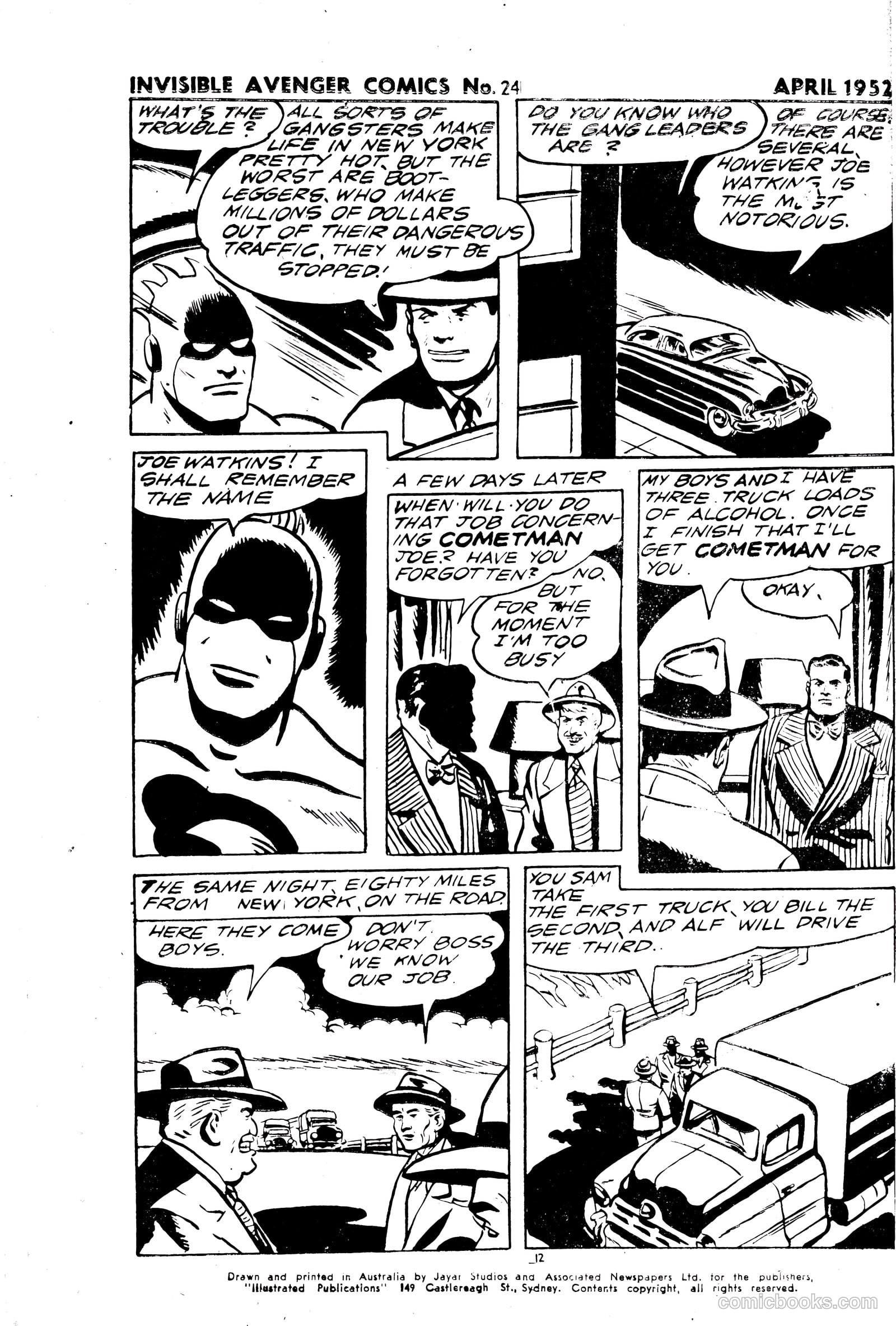 The Invisible Avenger #24 — page 12 of 24