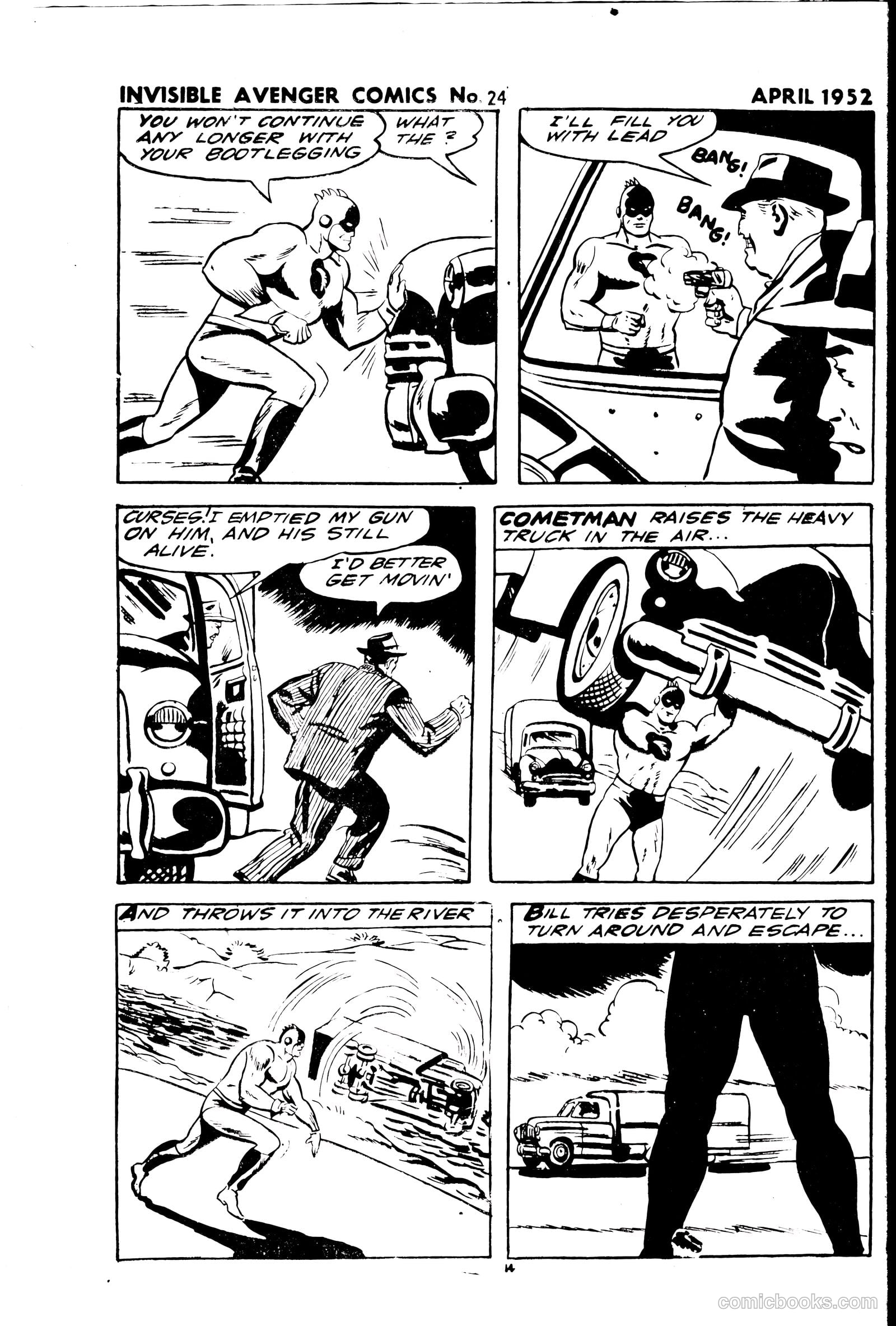 The Invisible Avenger #24 — page 14 of 24