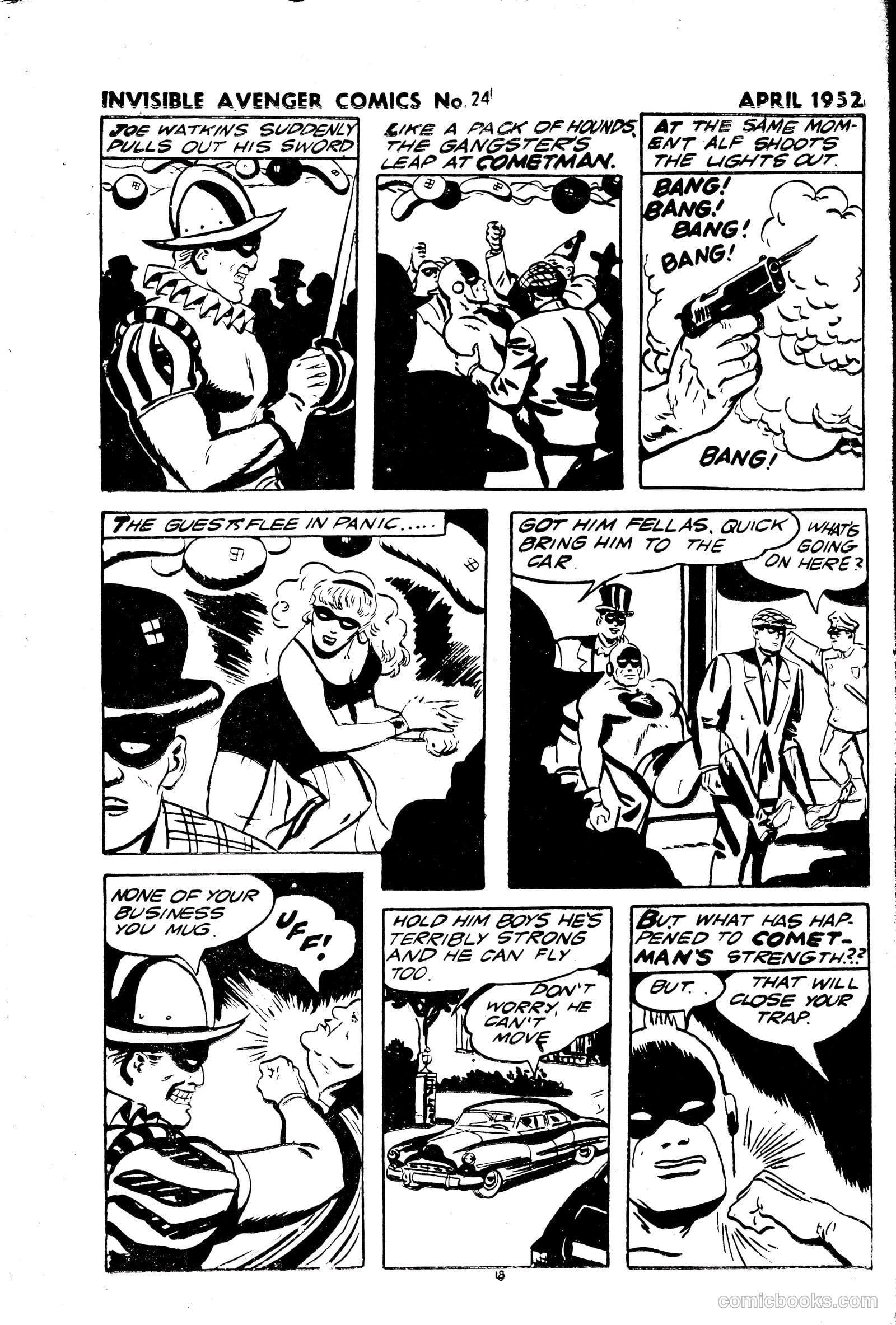The Invisible Avenger #24 — page 18 of 24