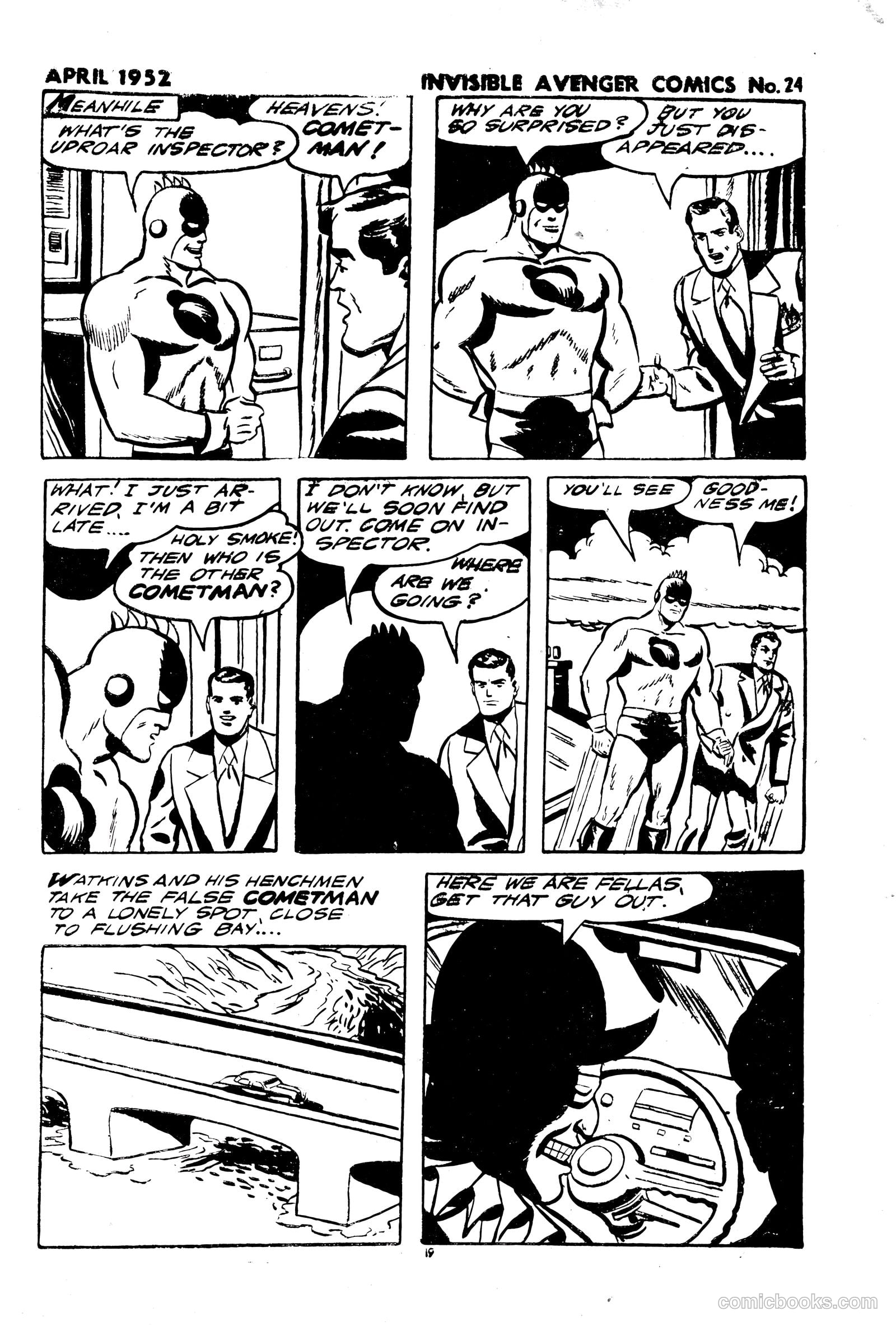 The Invisible Avenger #24 — page 19 of 24