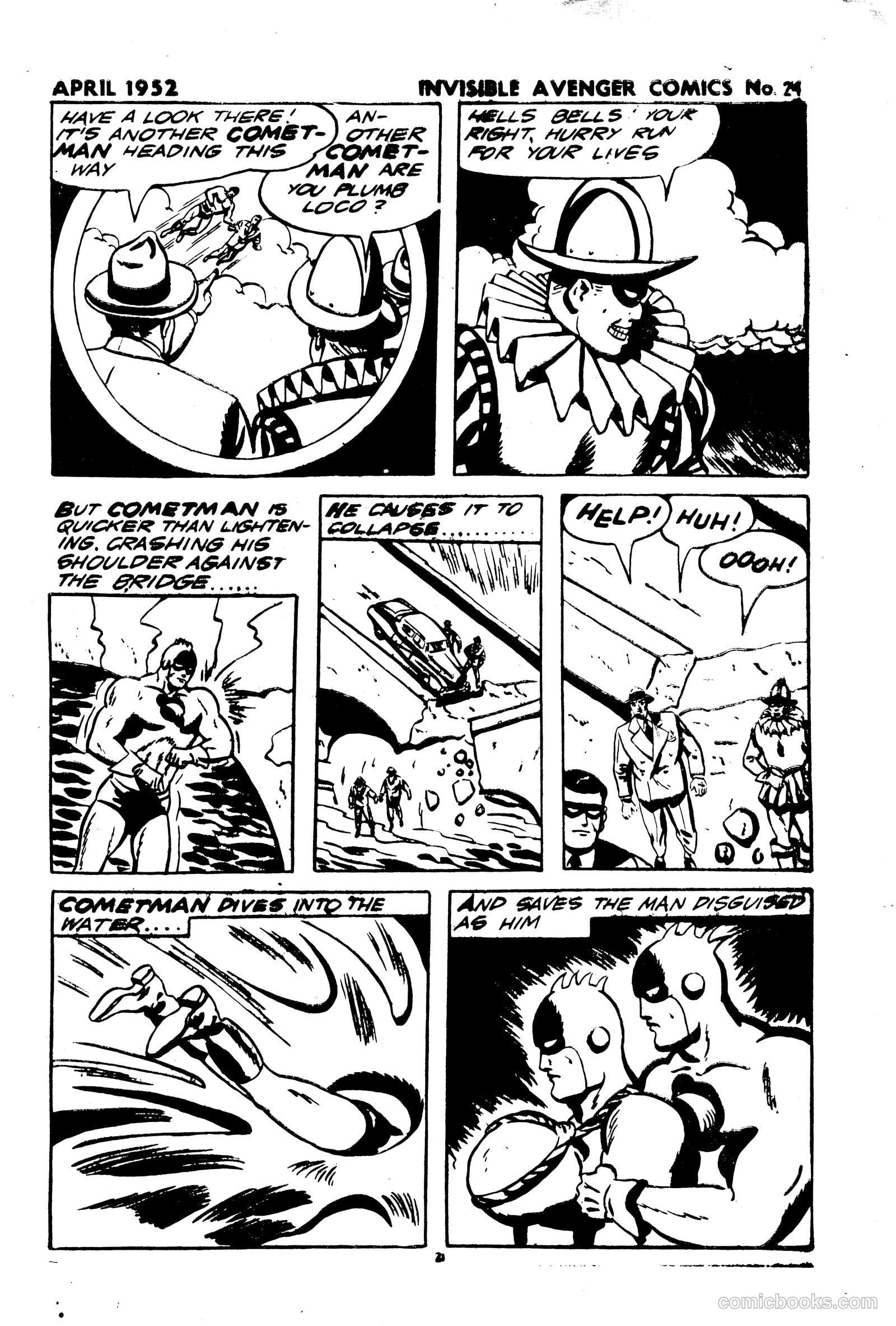 The Invisible Avenger #24 — page 21 of 24