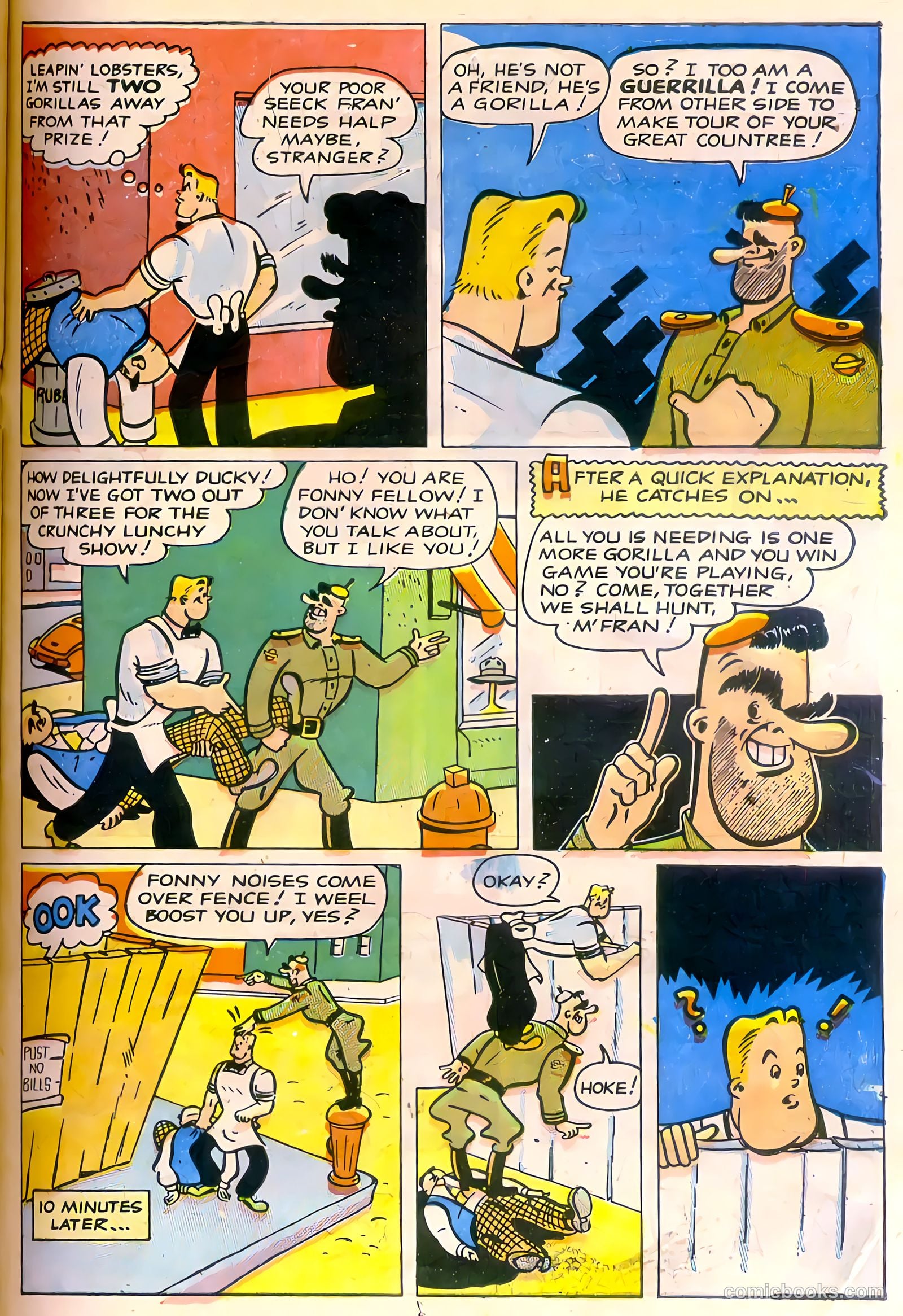 Abbott and Costello Comics #8 — page 21 of 36