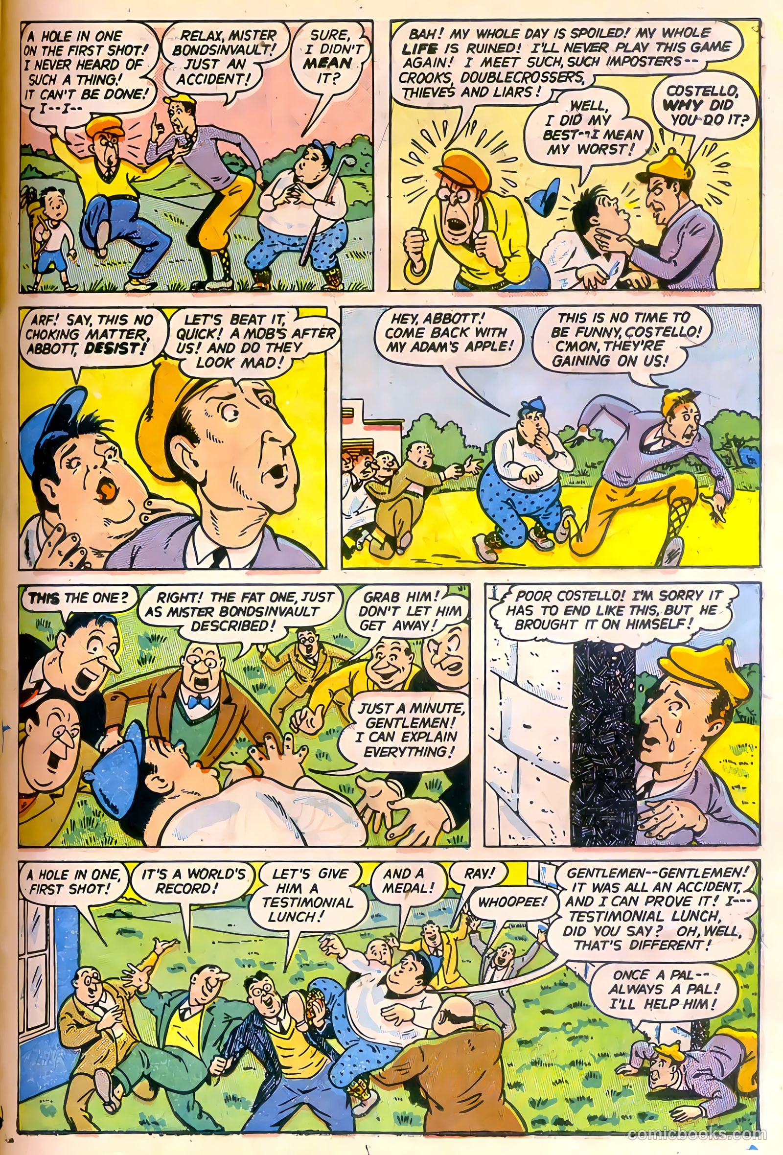 Abbott and Costello Comics #8 — page 25 of 36