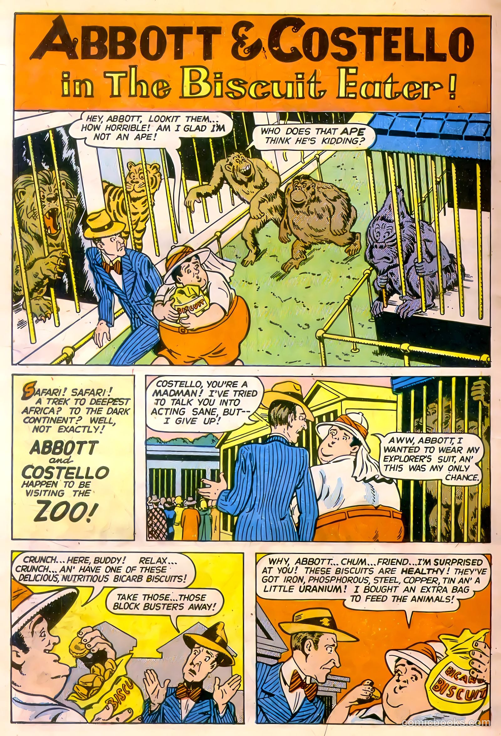 Abbott and Costello Comics #8 — page 30 of 36
