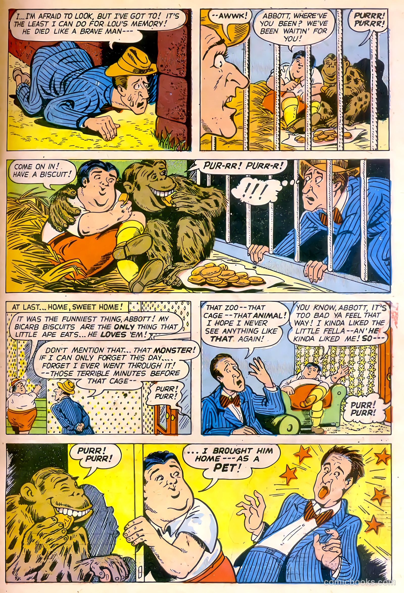 Abbott and Costello Comics #8 — page 33 of 36