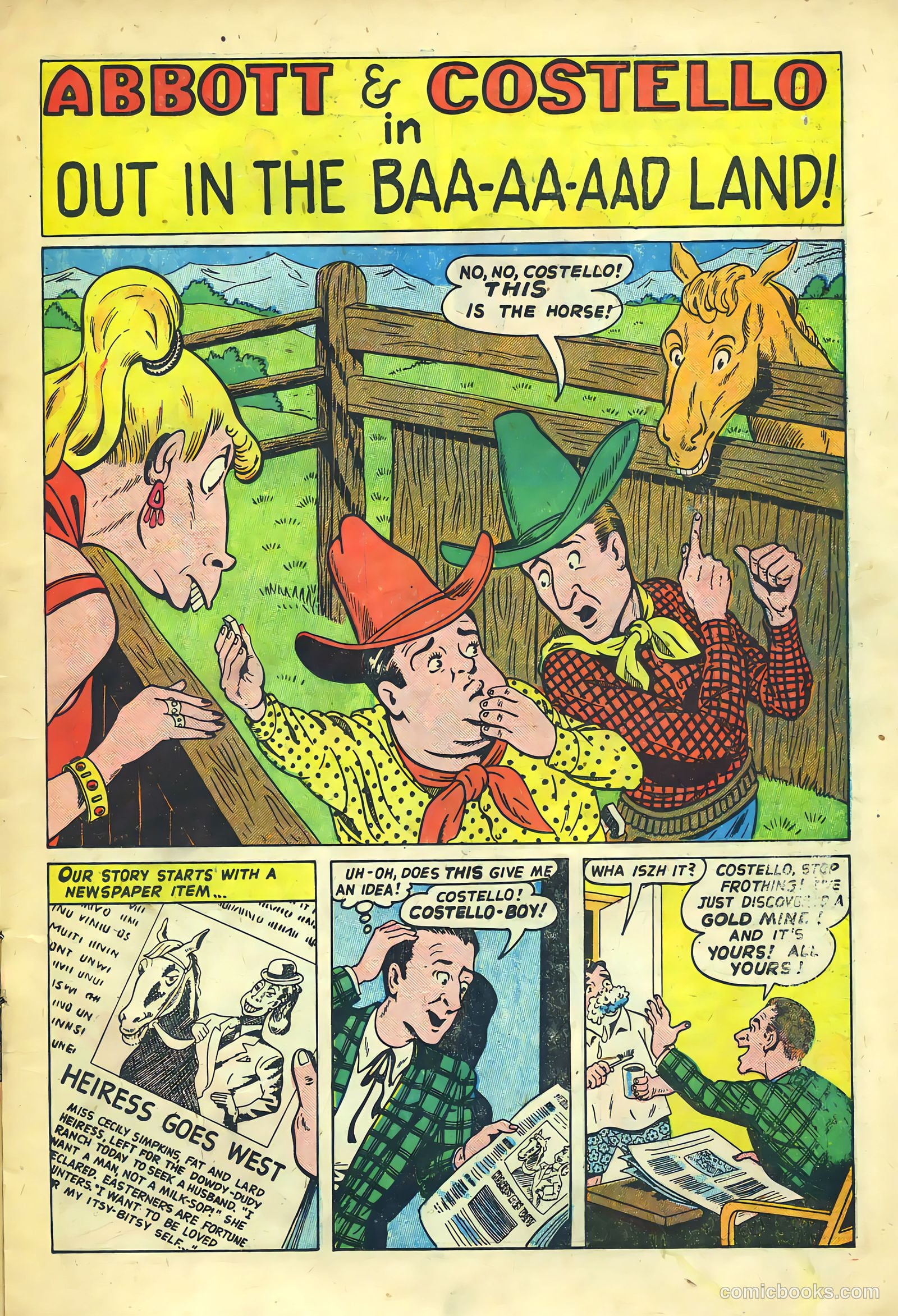 Abbott and Costello Comics #9 — page 15 of 36