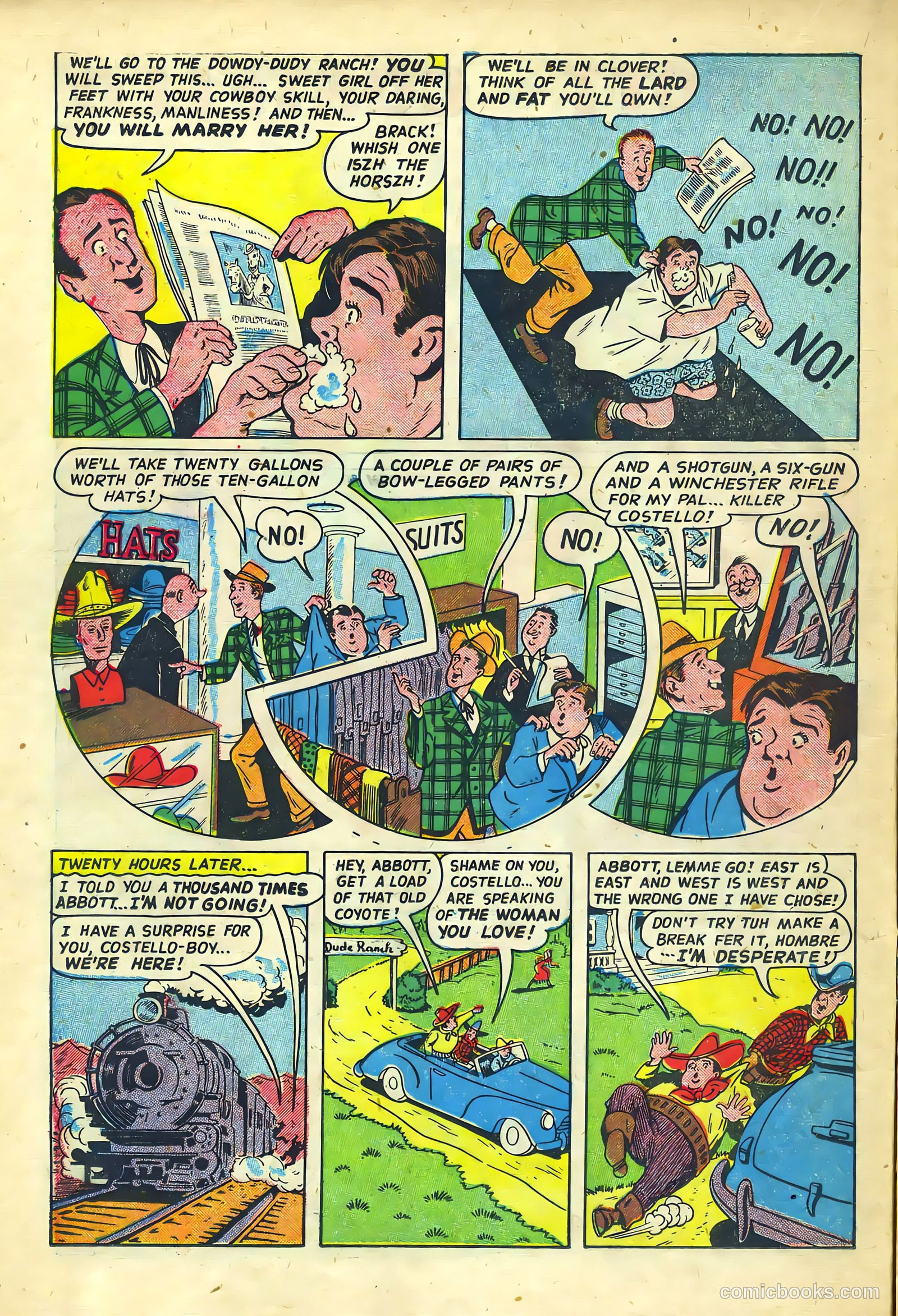 Abbott and Costello Comics #9 — page 16 of 36