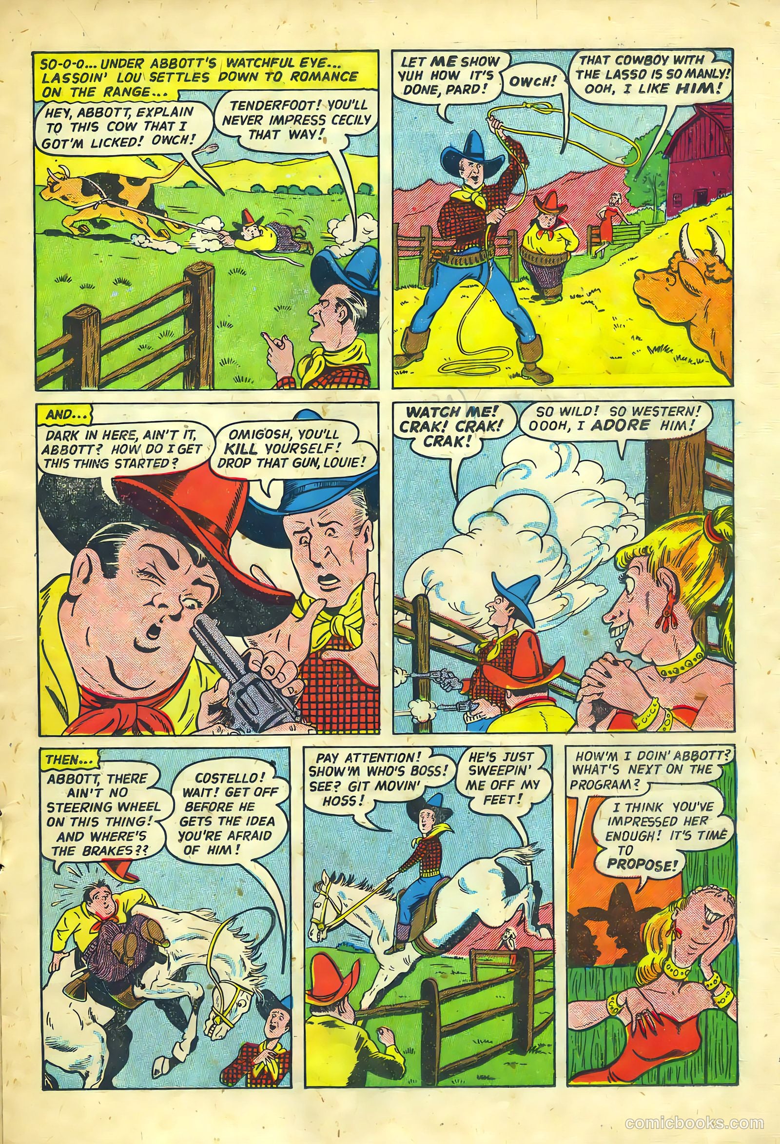 Abbott and Costello Comics #9 — page 17 of 36