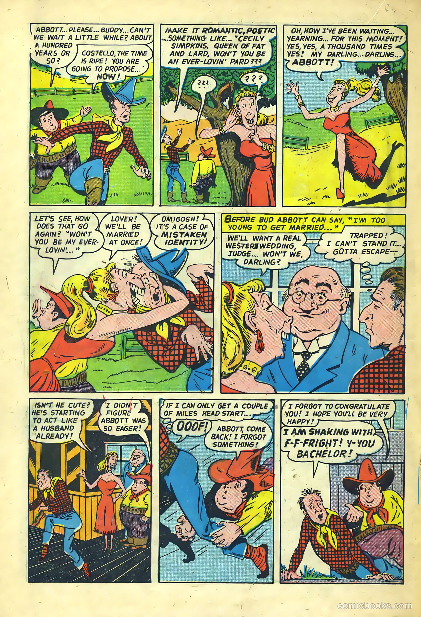 Abbott and Costello Comics #9 — page 18 of 36