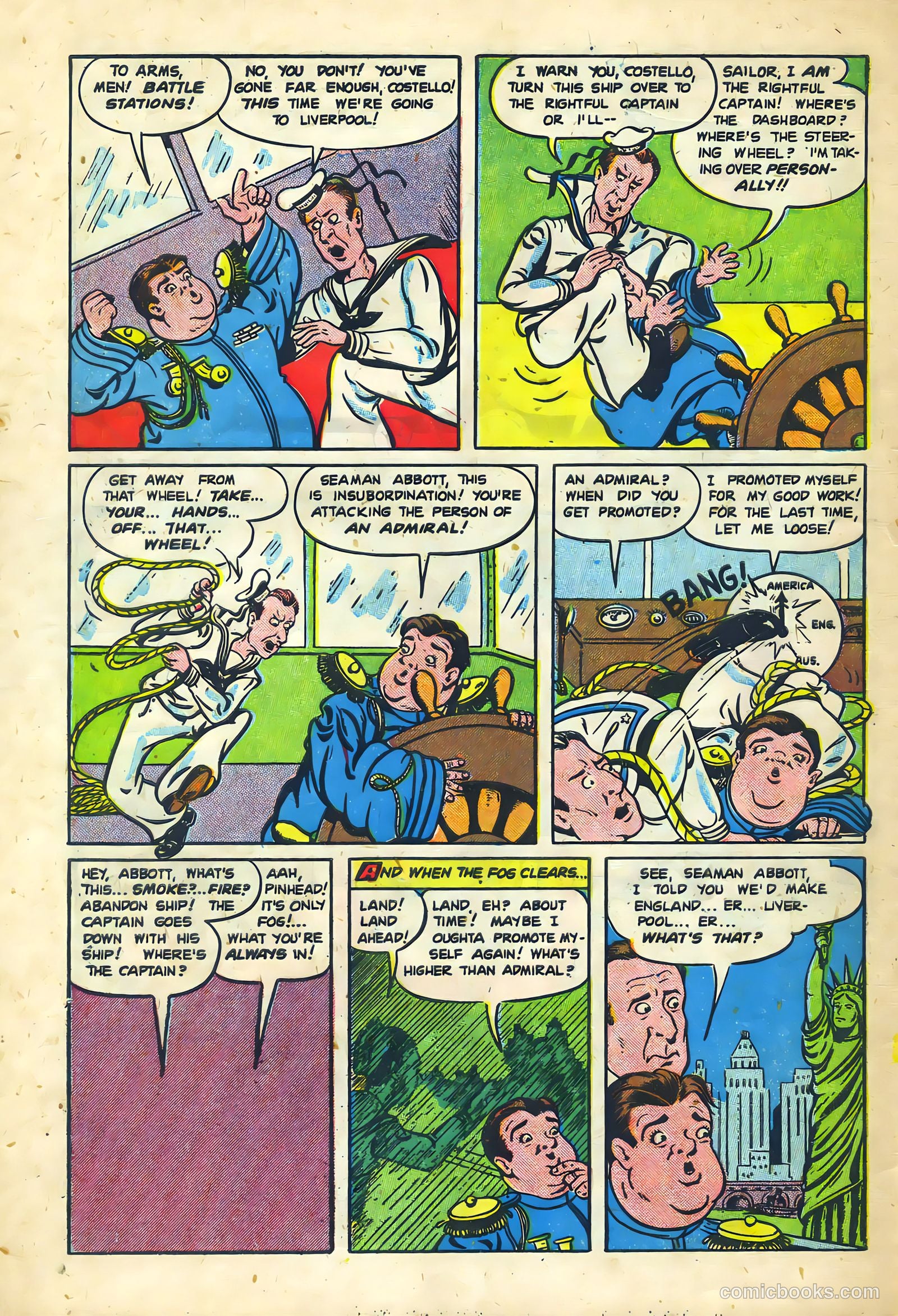 Abbott and Costello Comics #9 — page 32 of 36