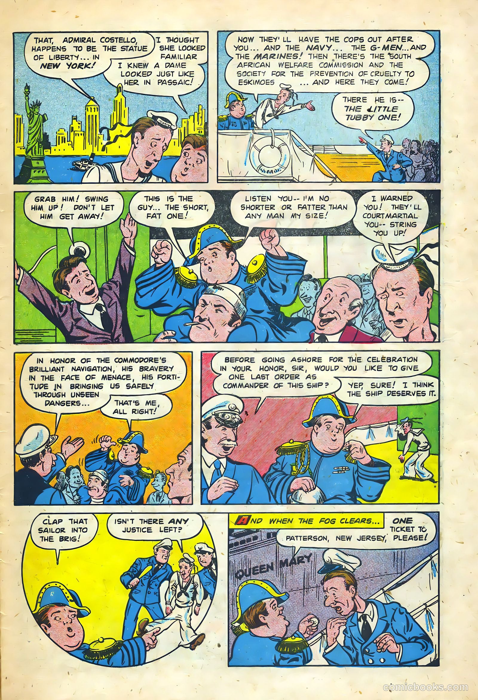 Abbott and Costello Comics #9 — page 33 of 36