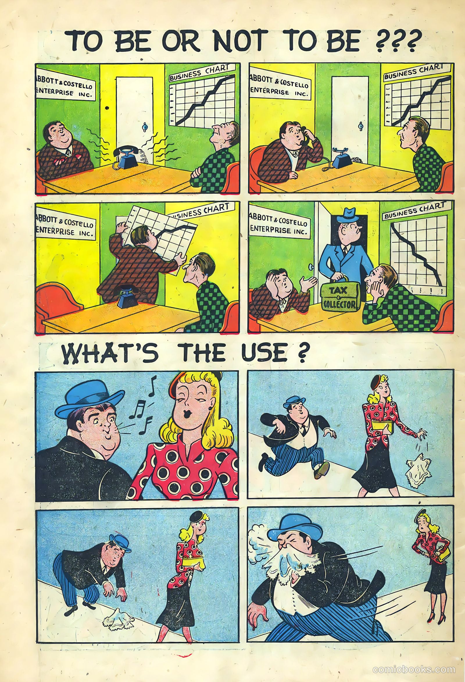 Abbott and Costello Comics #9 — page 34 of 36