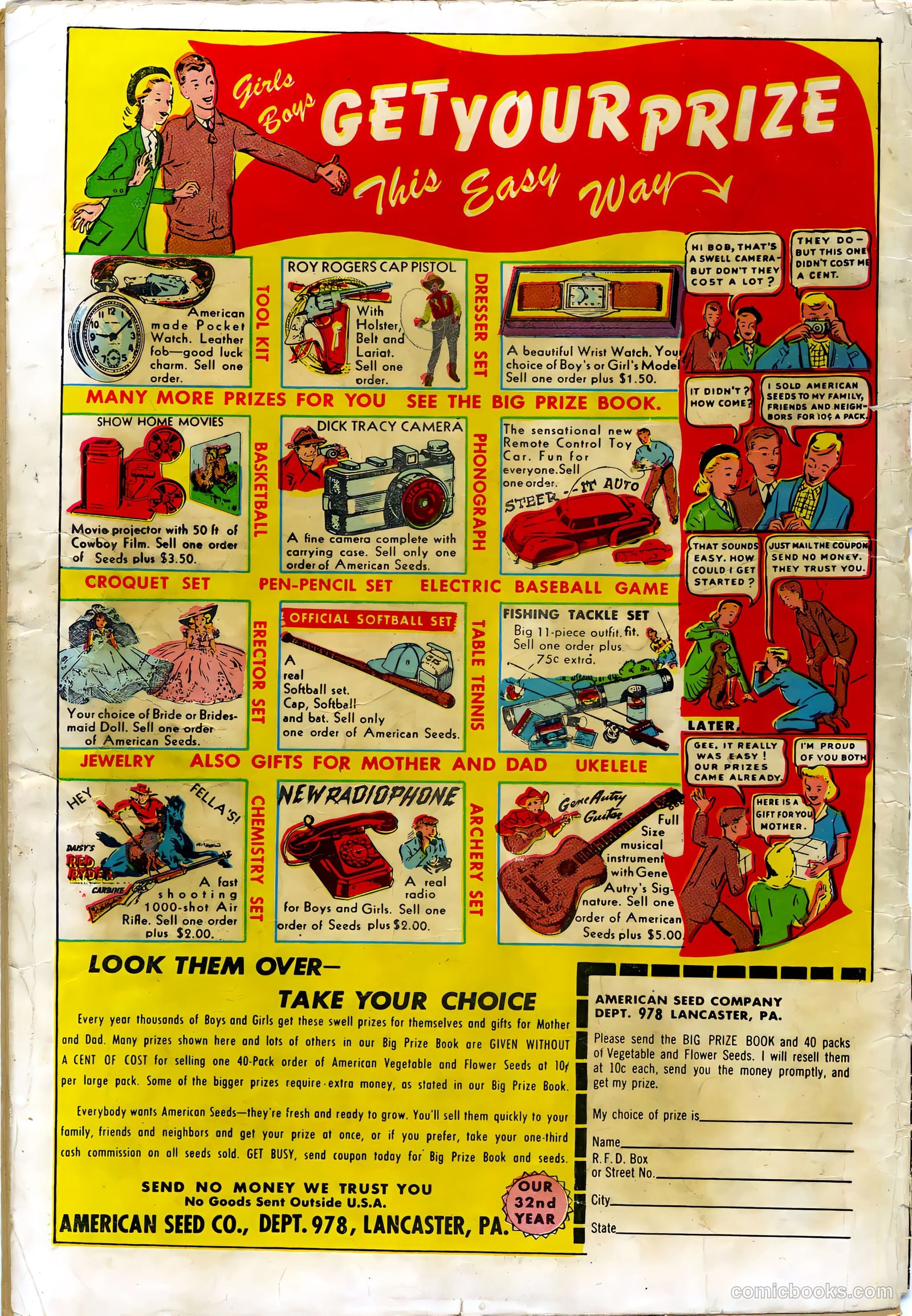 Abbott and Costello Comics #9 — page 36 of 36