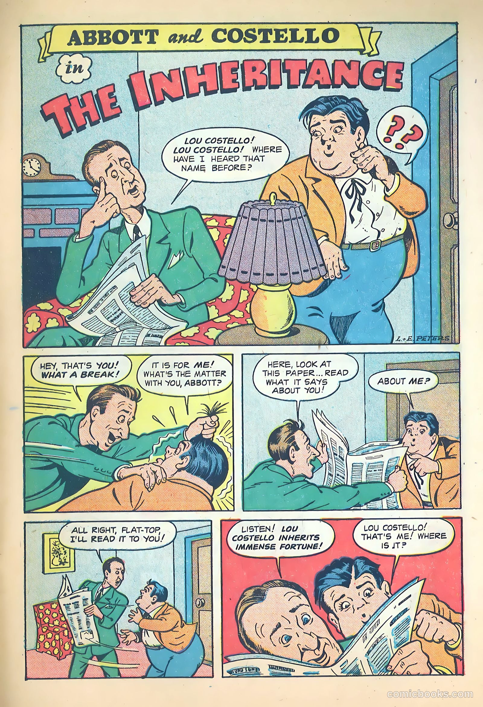 Abbott and Costello Comics #10 — page 27 of 36