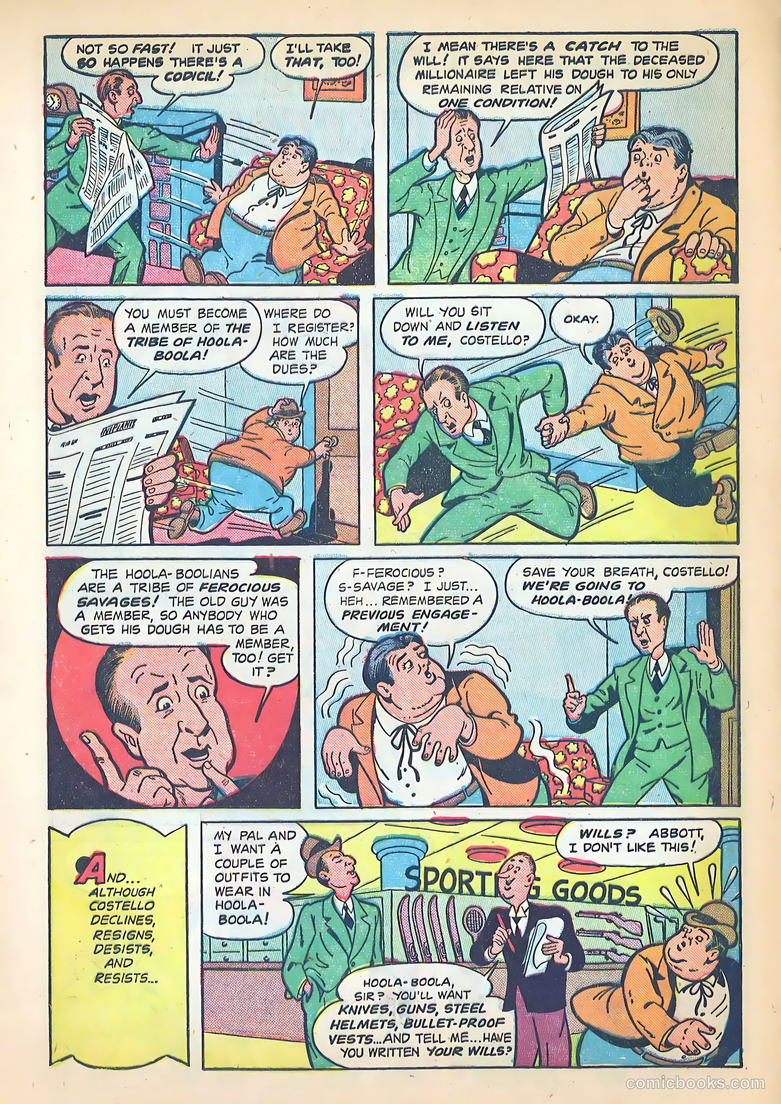 Abbott and Costello Comics #10 — page 28 of 36
