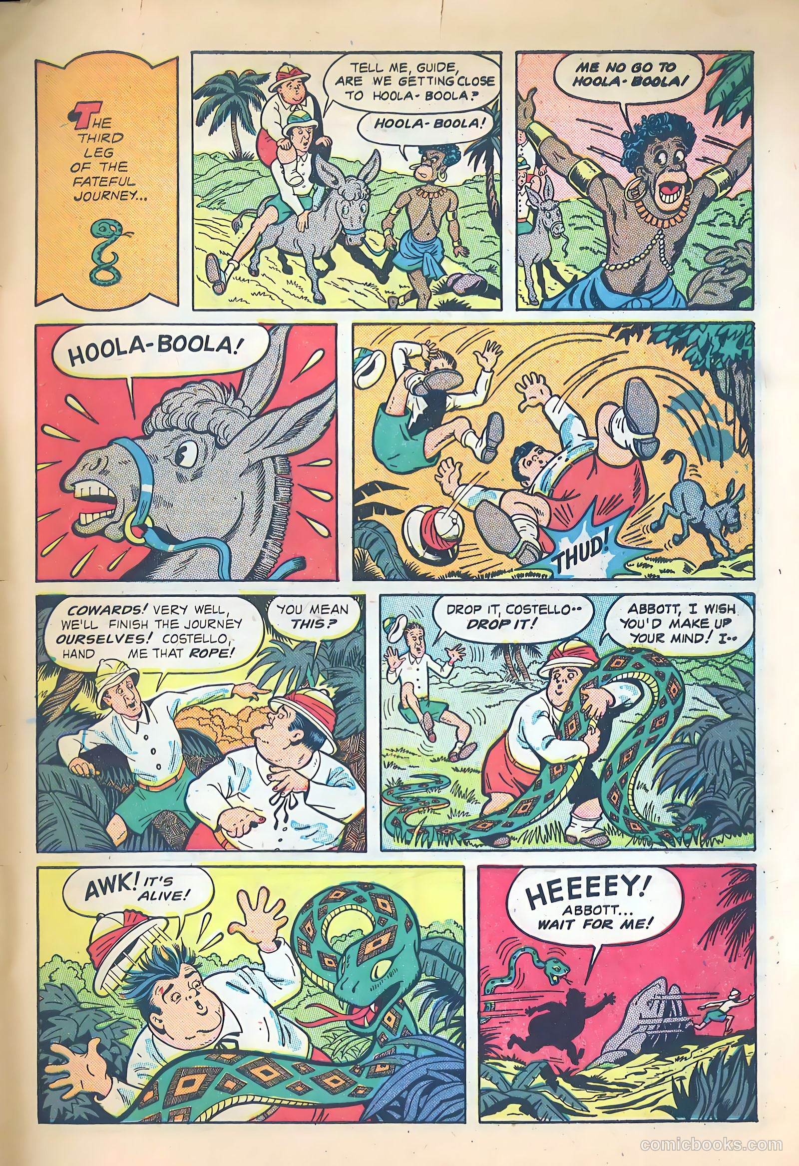 Abbott and Costello Comics #10 — page 31 of 36