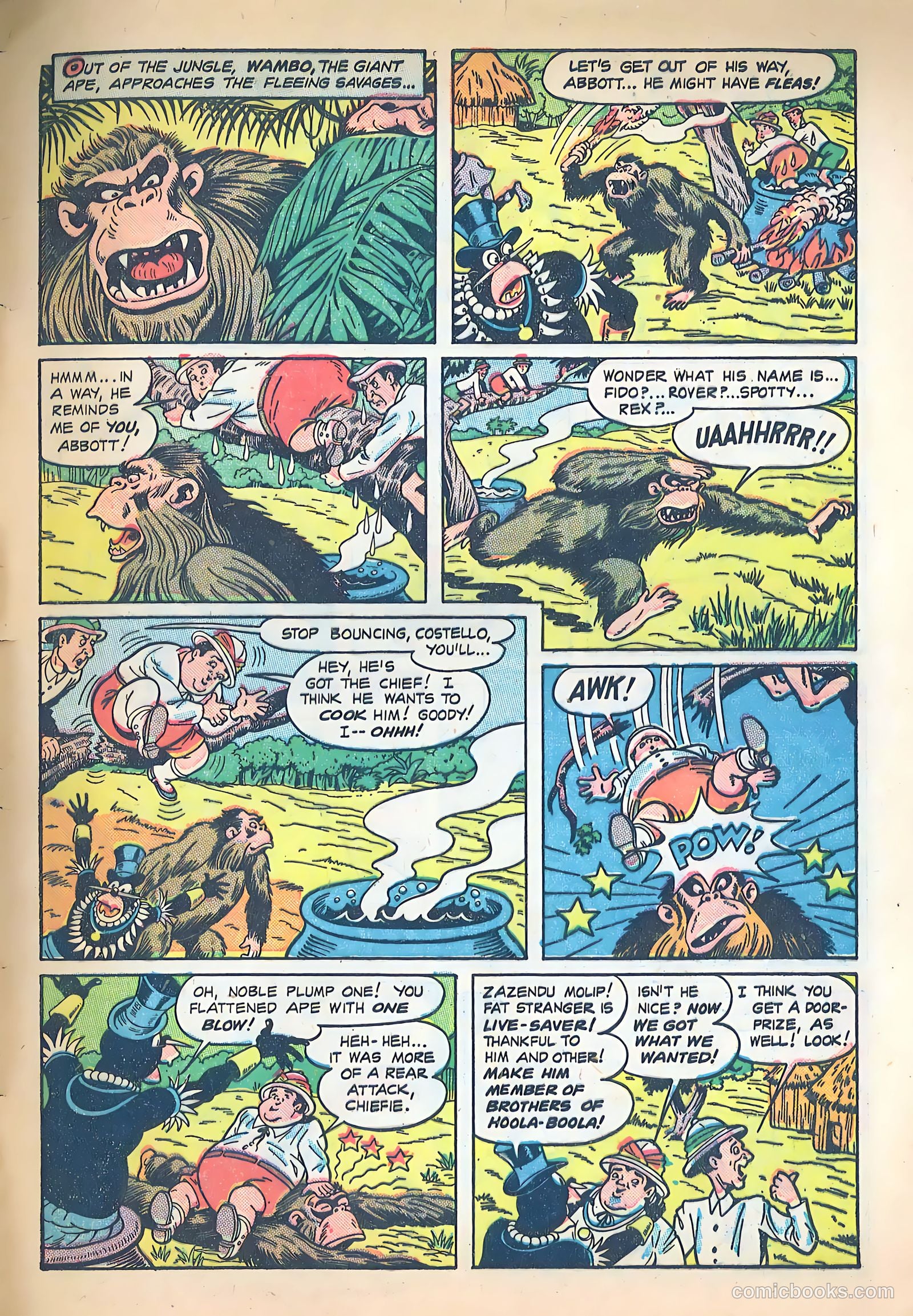 Abbott and Costello Comics #10 — page 33 of 36