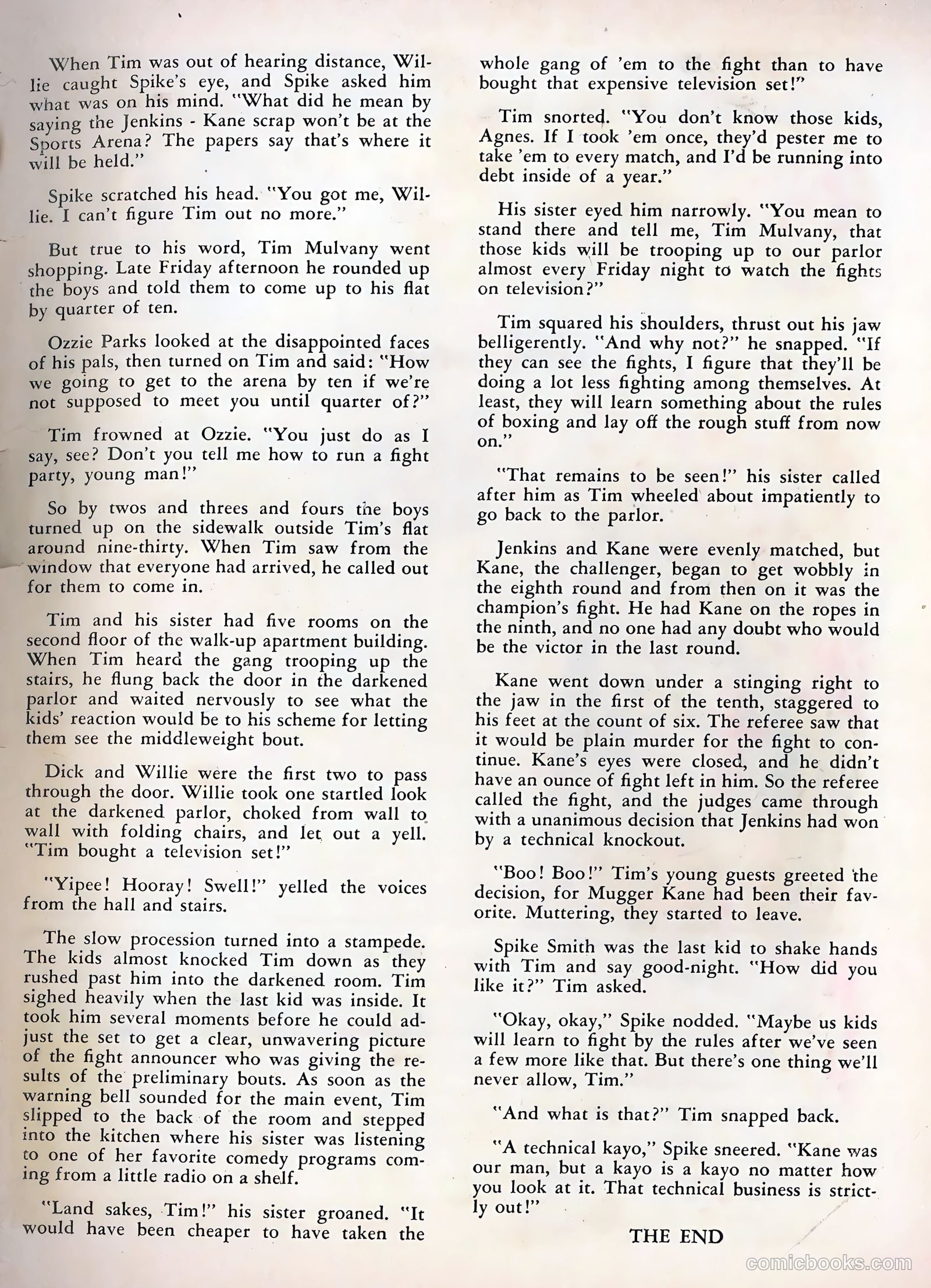 Abbott and Costello Comics #10 — page 35 of 36