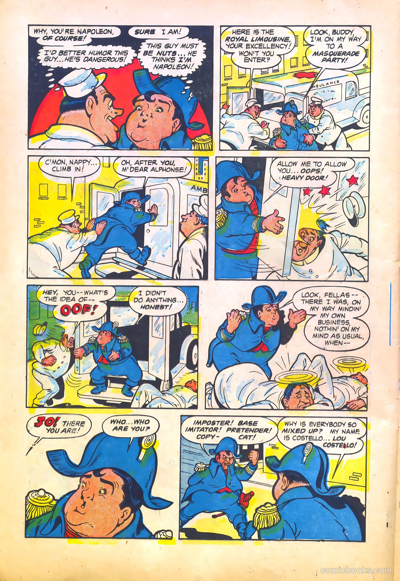 Abbott and Costello Comics #11 — page 4 of 36