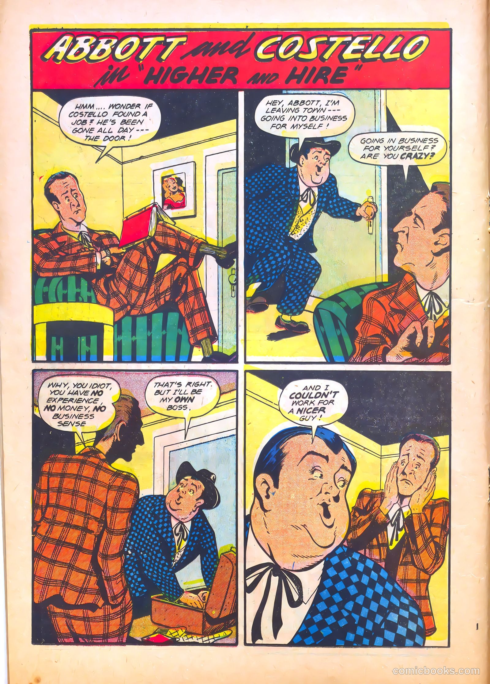 Abbott and Costello Comics #11 — page 16 of 36