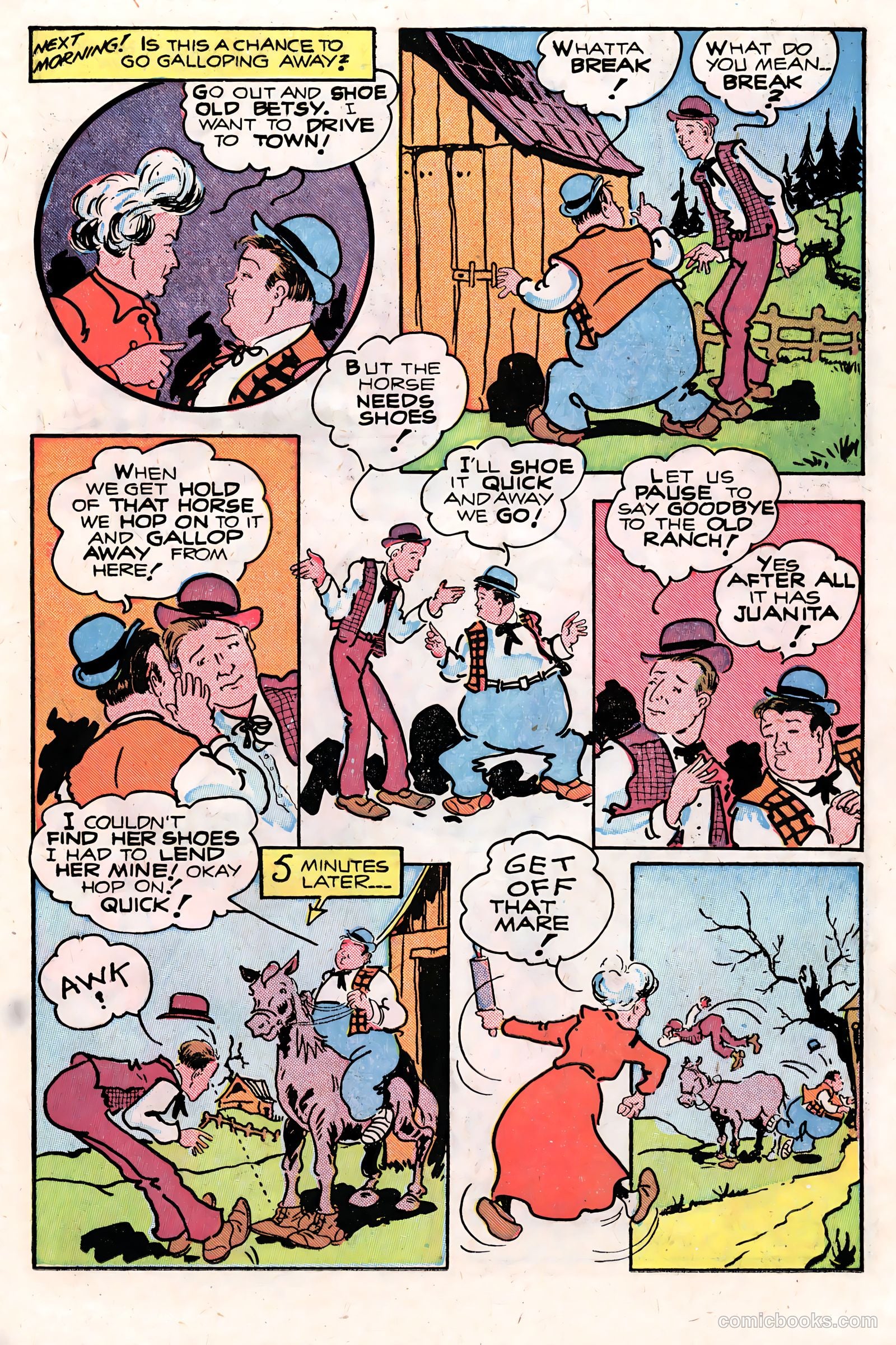 Abbott and Costello Comics #12 — page 23 of 36