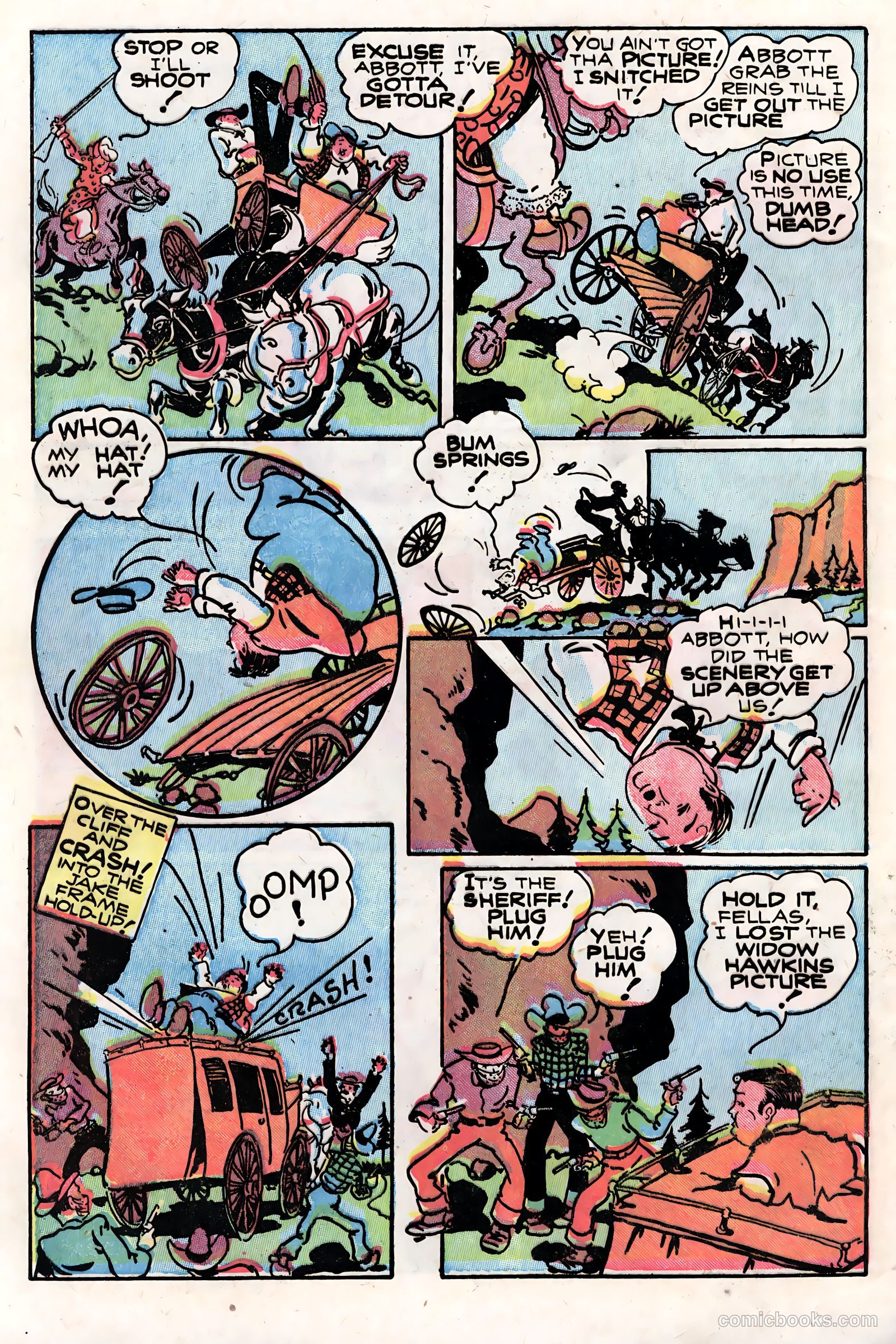 Abbott and Costello Comics #12 — page 32 of 36