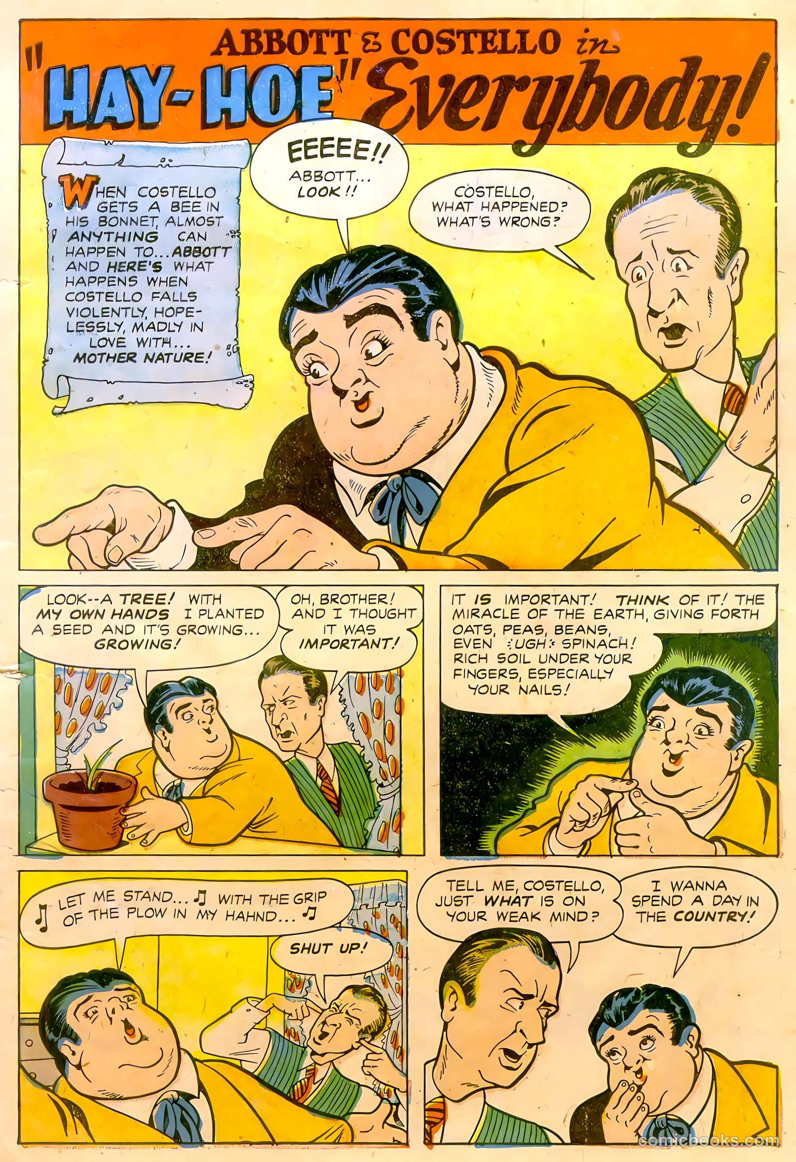Abbott and Costello Comics #13 — page 3 of 36