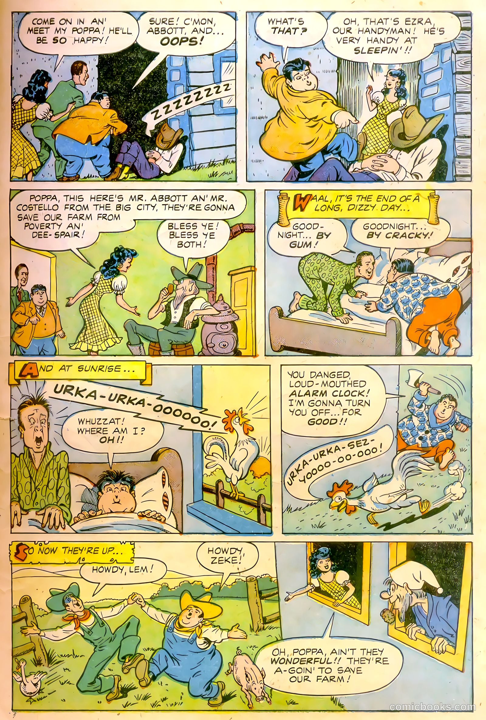 Abbott and Costello Comics #13 — page 7 of 36