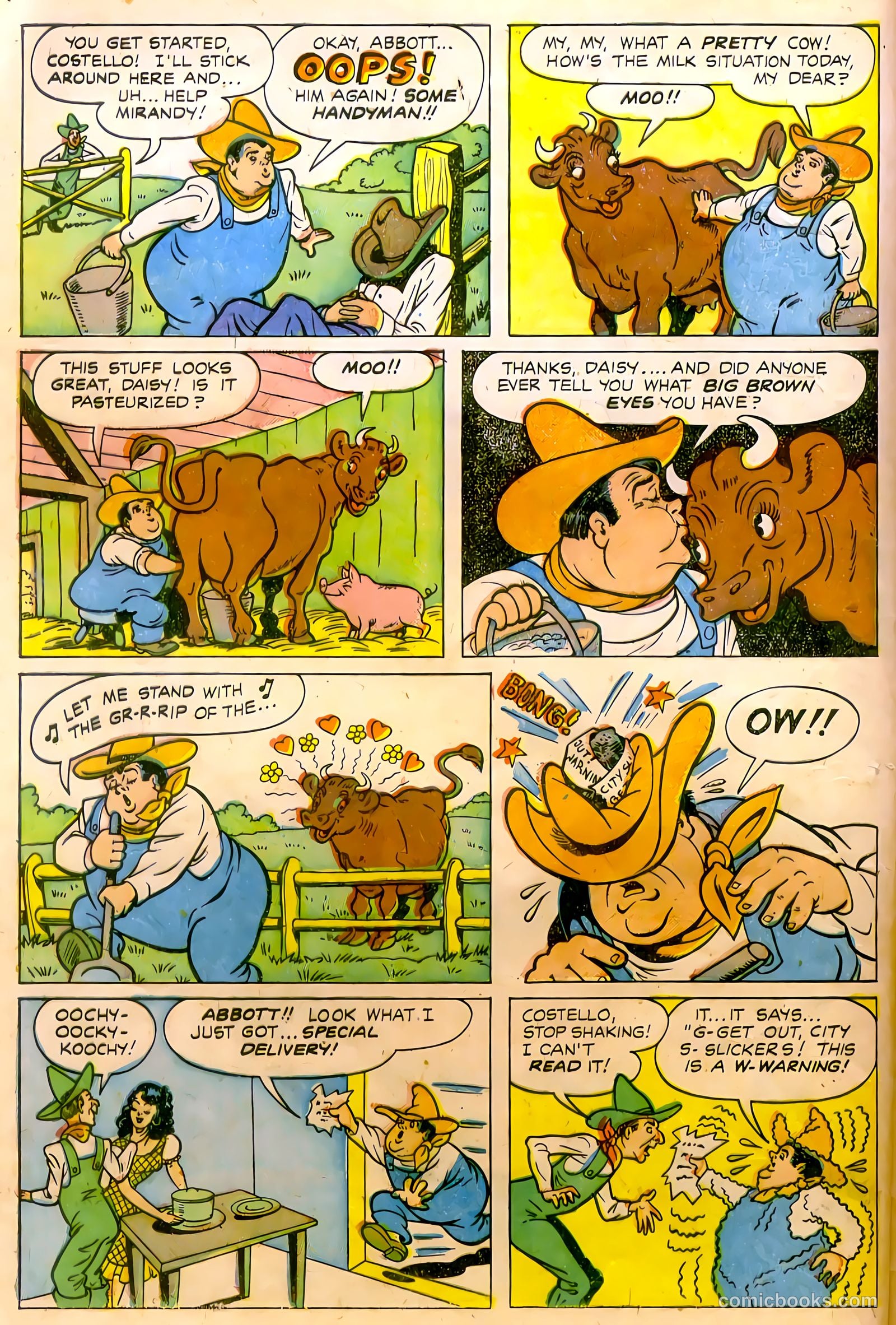 Abbott and Costello Comics #13 — page 8 of 36