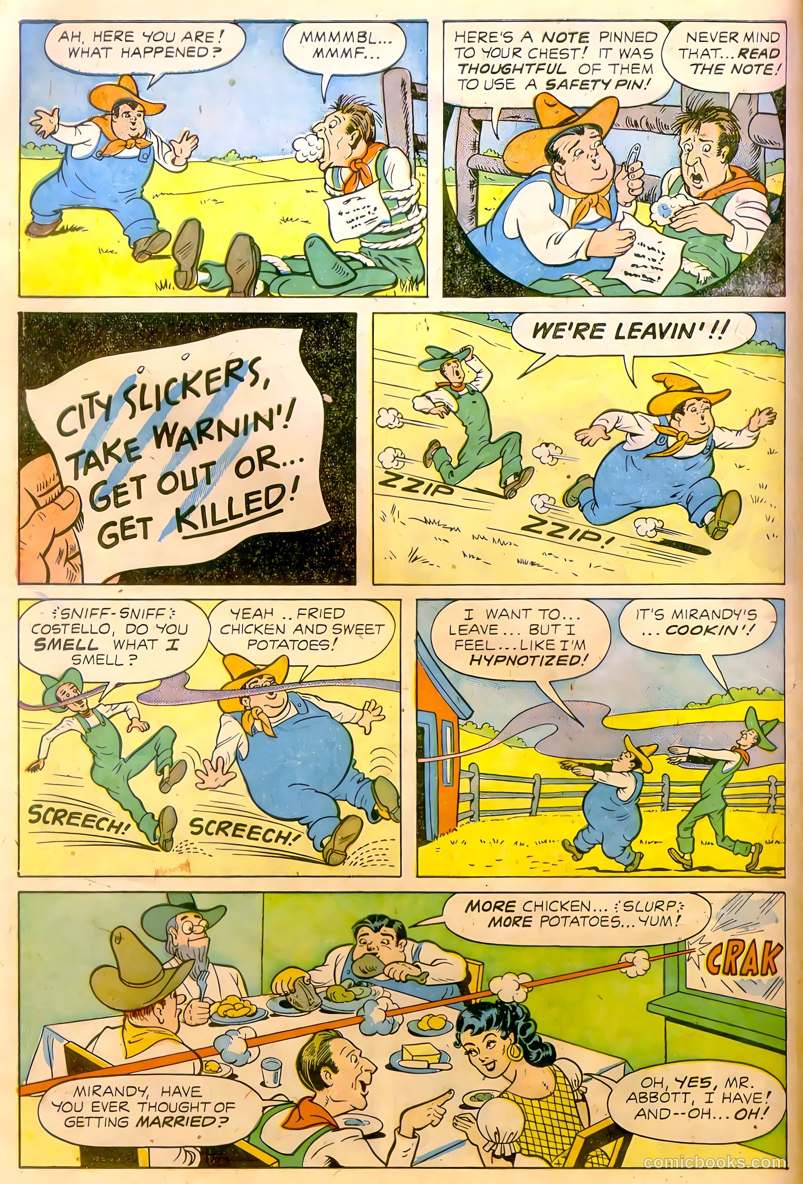 Abbott and Costello Comics #13 — page 10 of 36