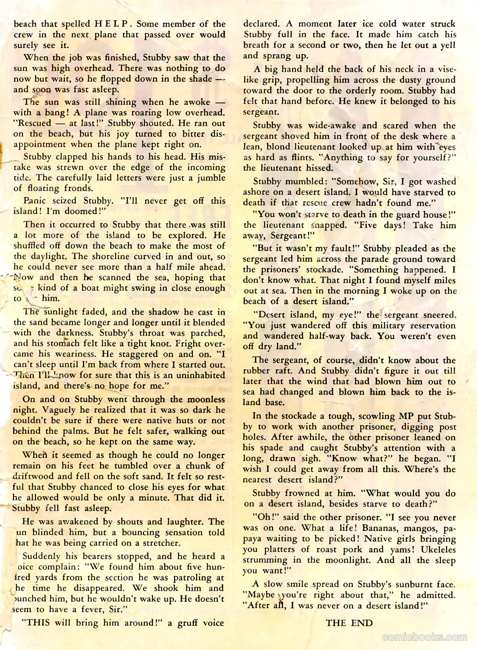 Abbott and Costello Comics #13 — page 35 of 36