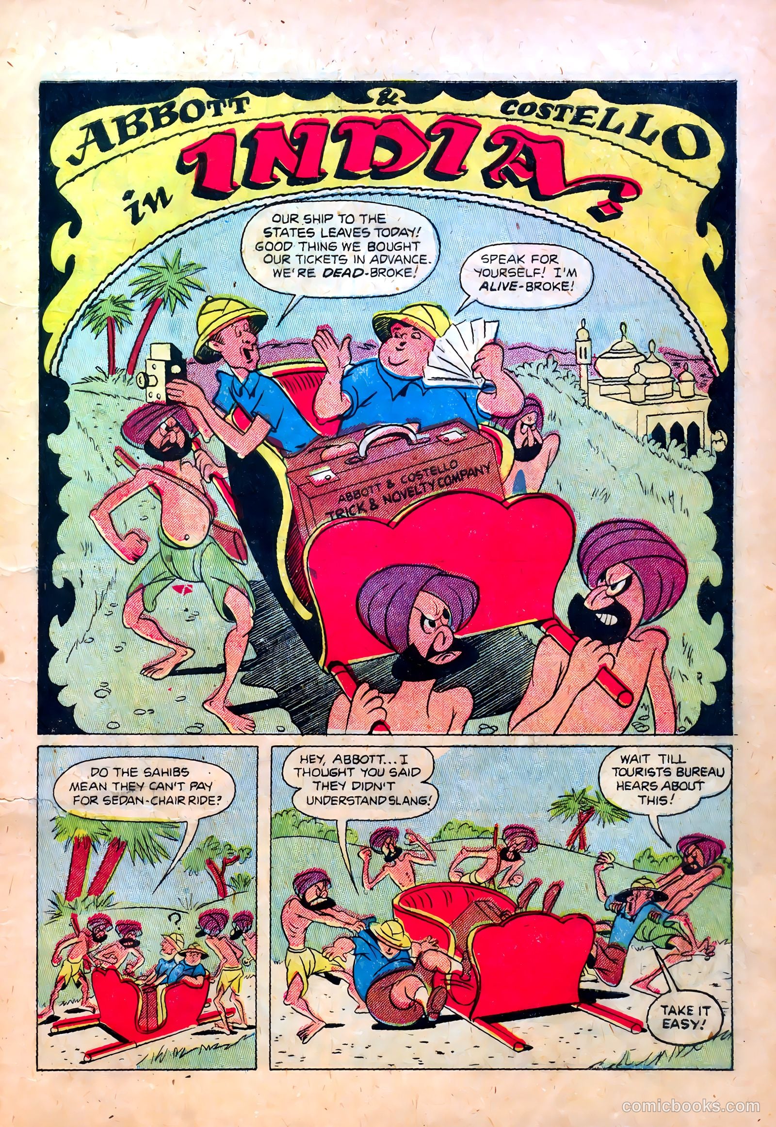 Abbott and Costello Comics #15 — page 3 of 36
