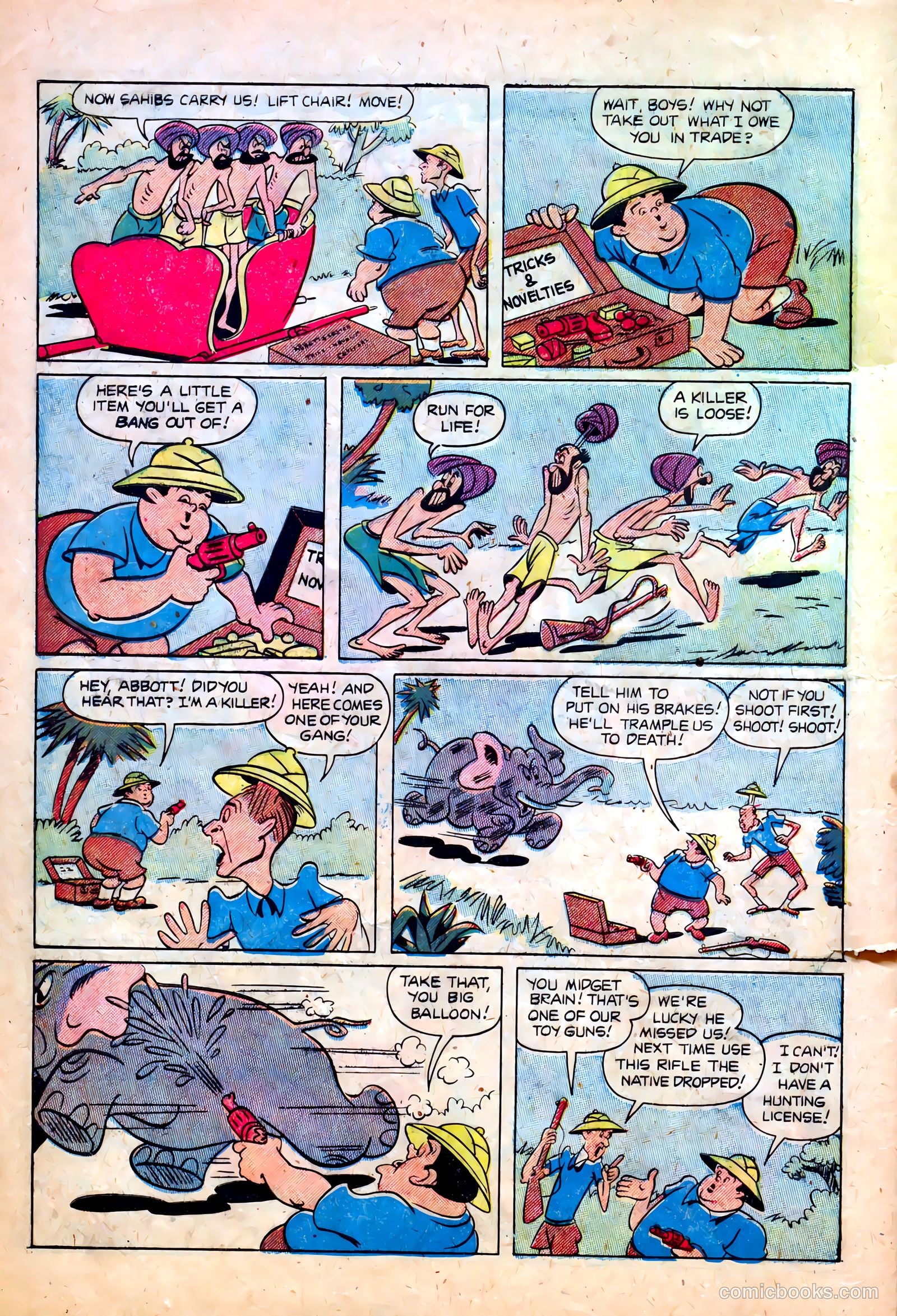 Abbott and Costello Comics #15 — page 4 of 36