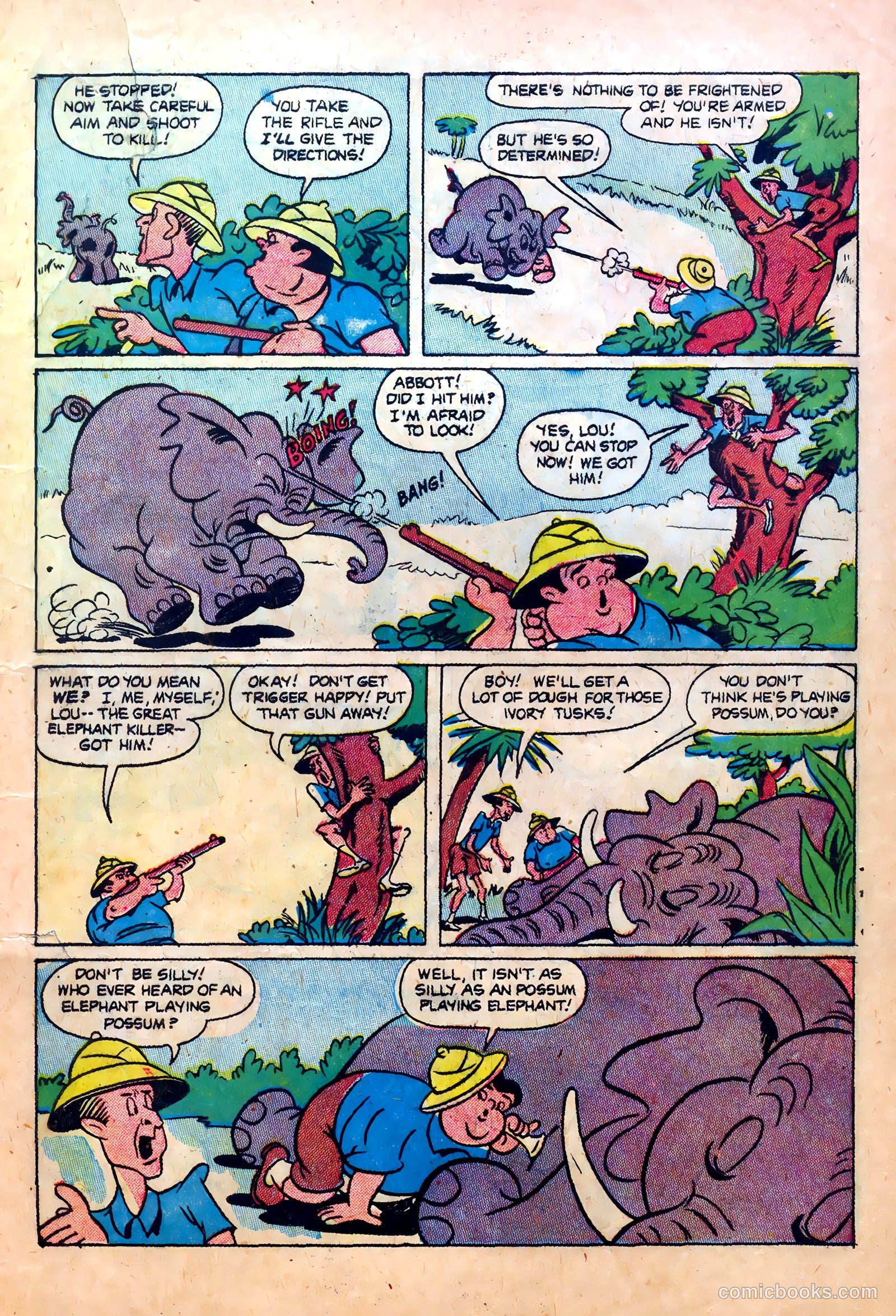 Abbott and Costello Comics #15 — page 5 of 36