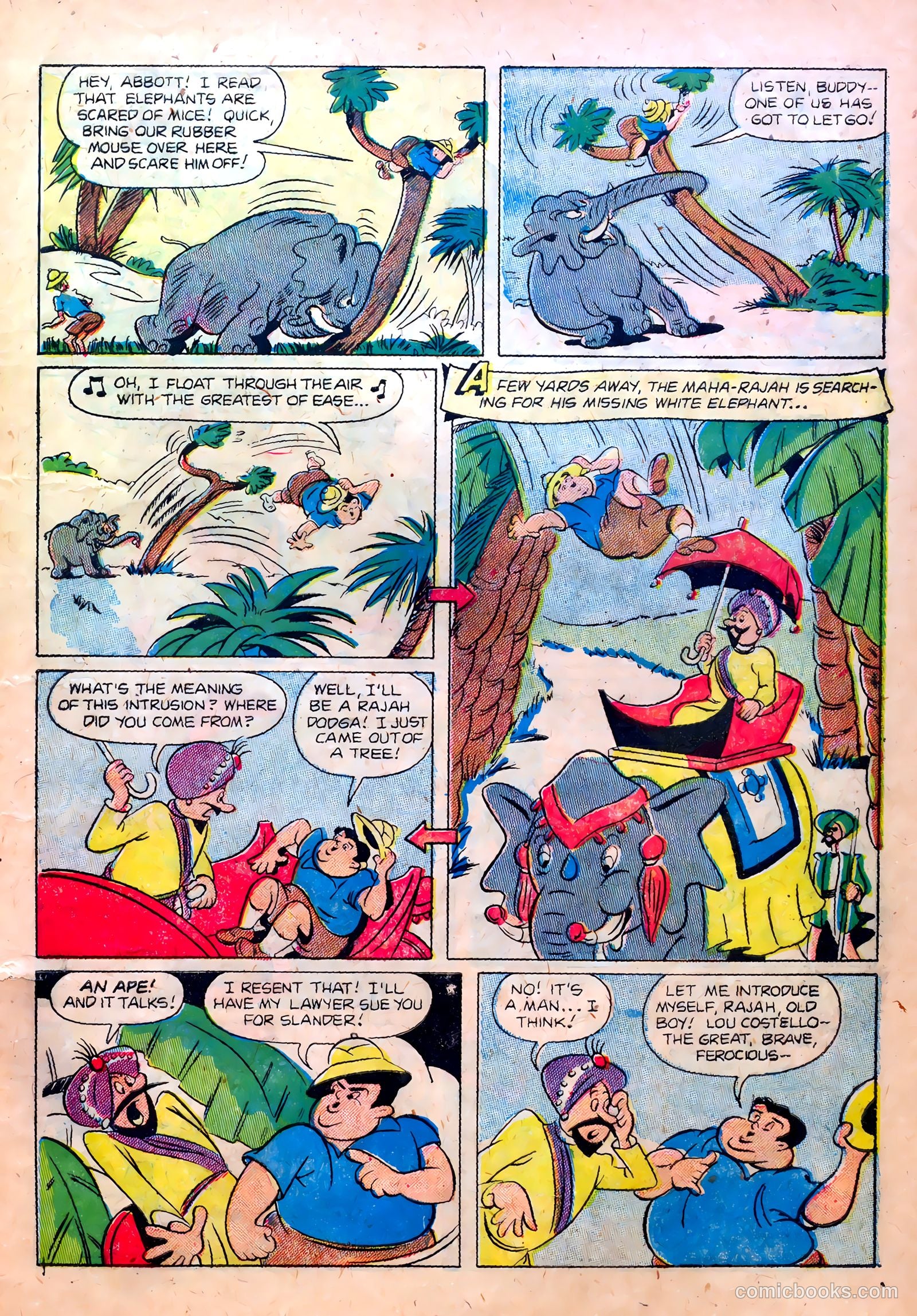 Abbott and Costello Comics #15 — page 7 of 36