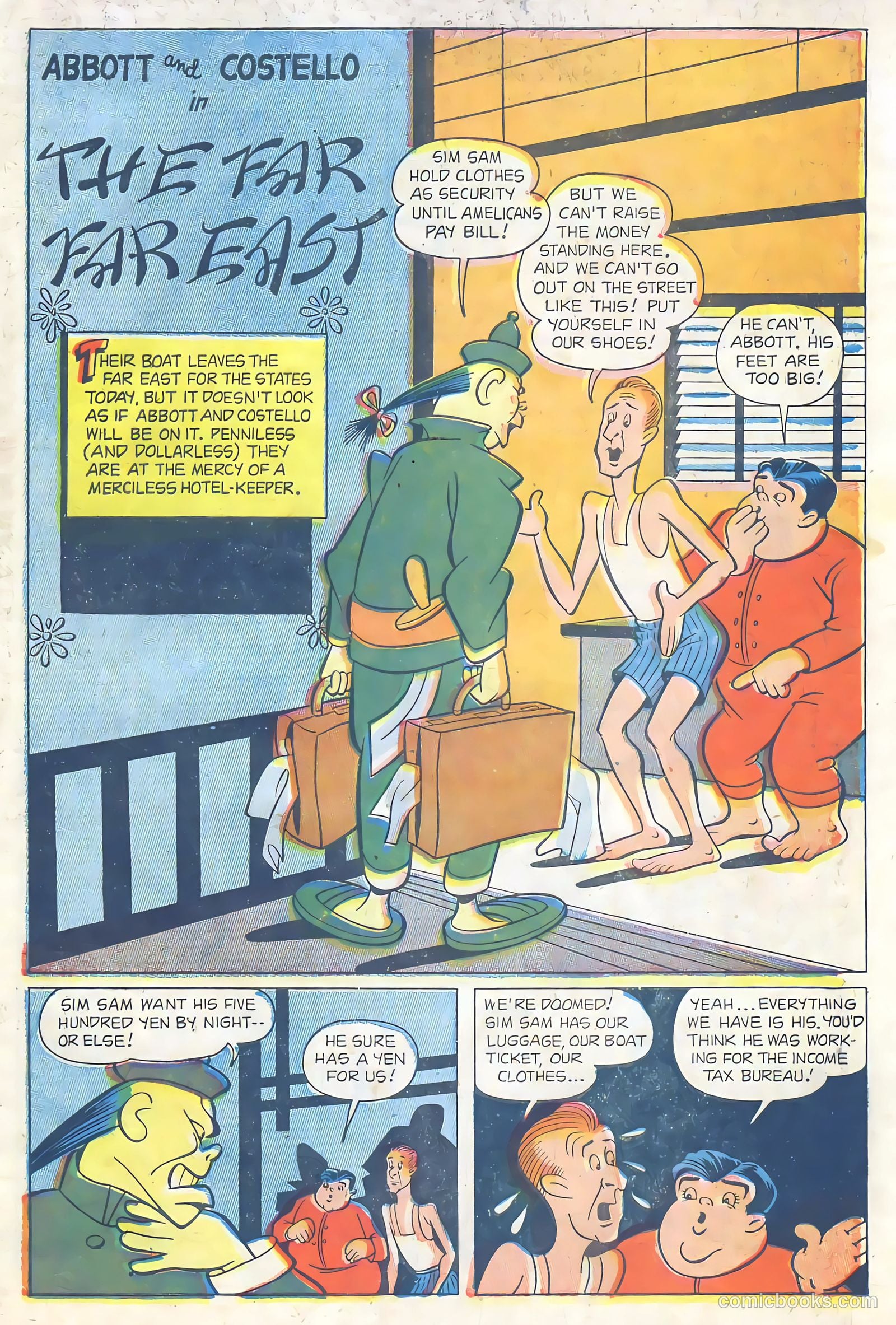 Abbott and Costello Comics #17 — page 3 of 36