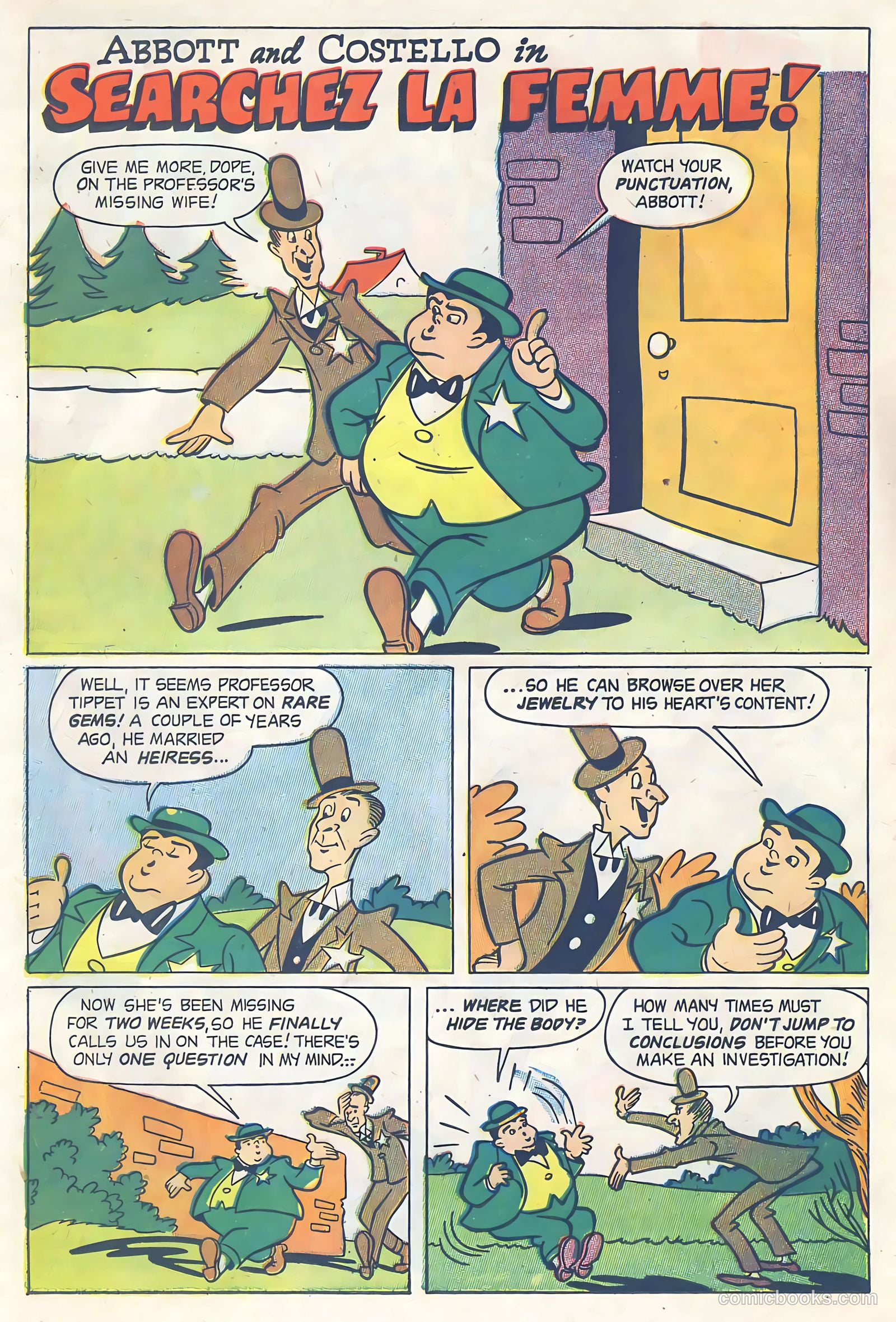 Abbott and Costello Comics #17 — page 20 of 36