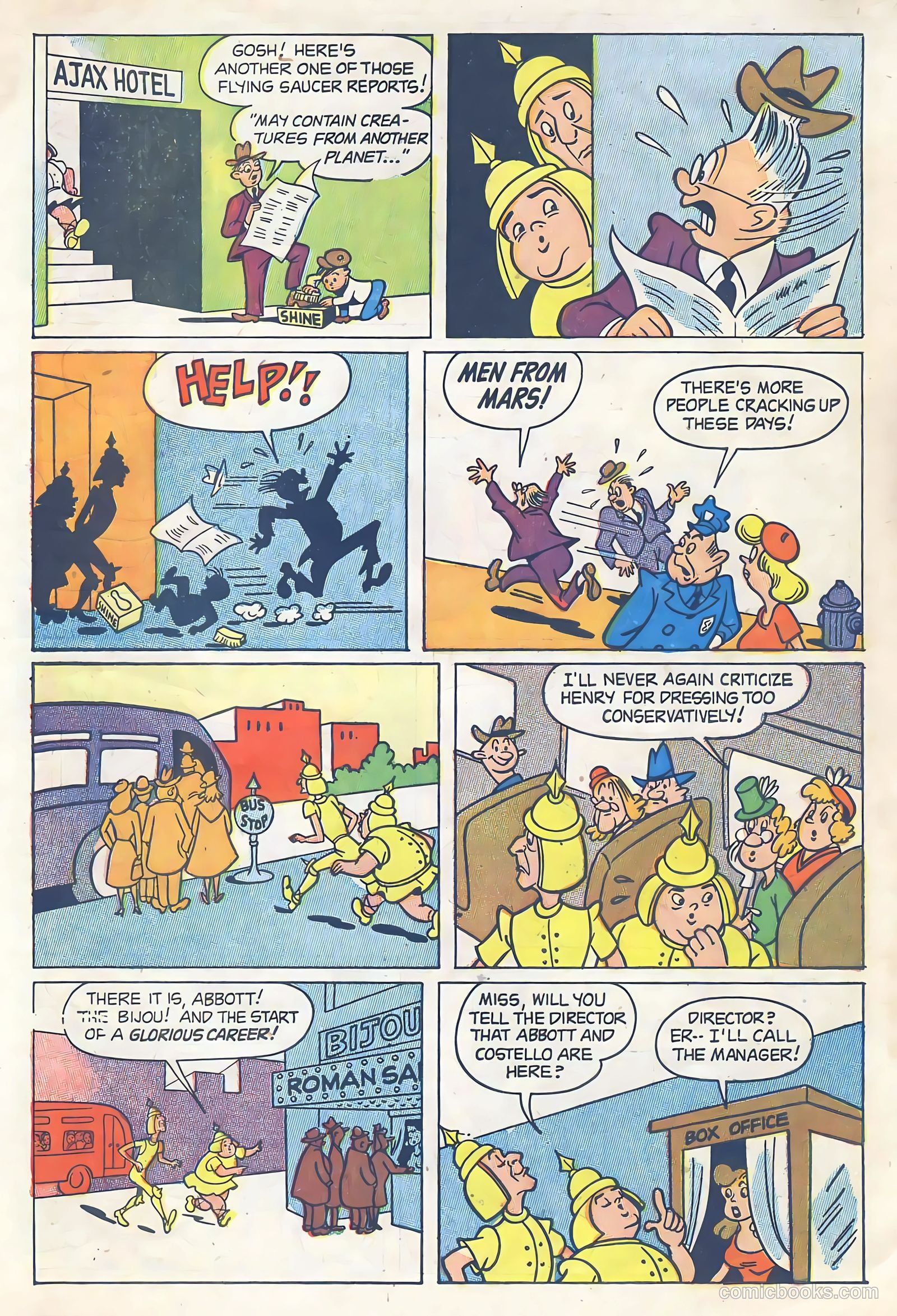 Abbott and Costello Comics #17 — page 32 of 36