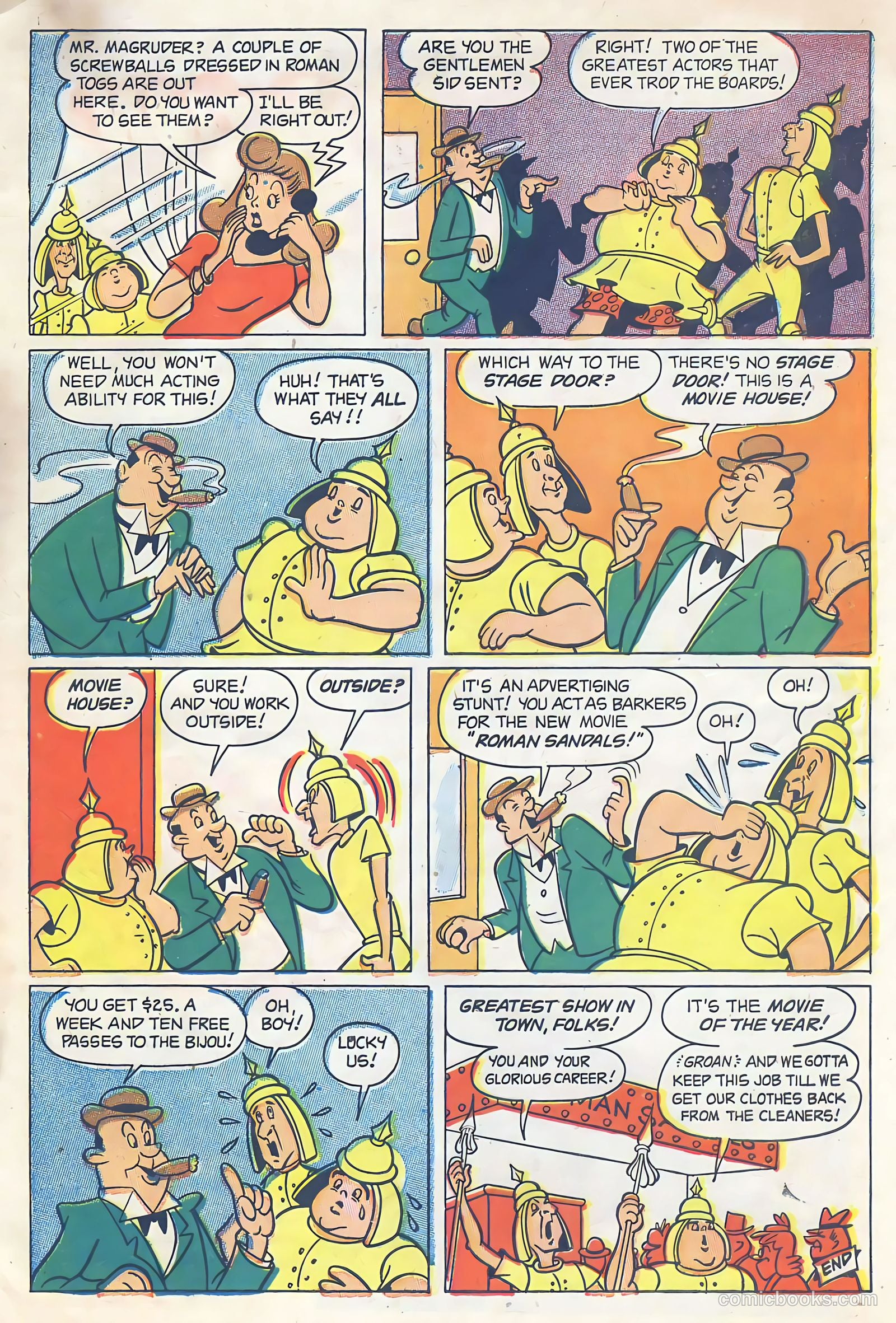 Abbott and Costello Comics #17 — page 33 of 36