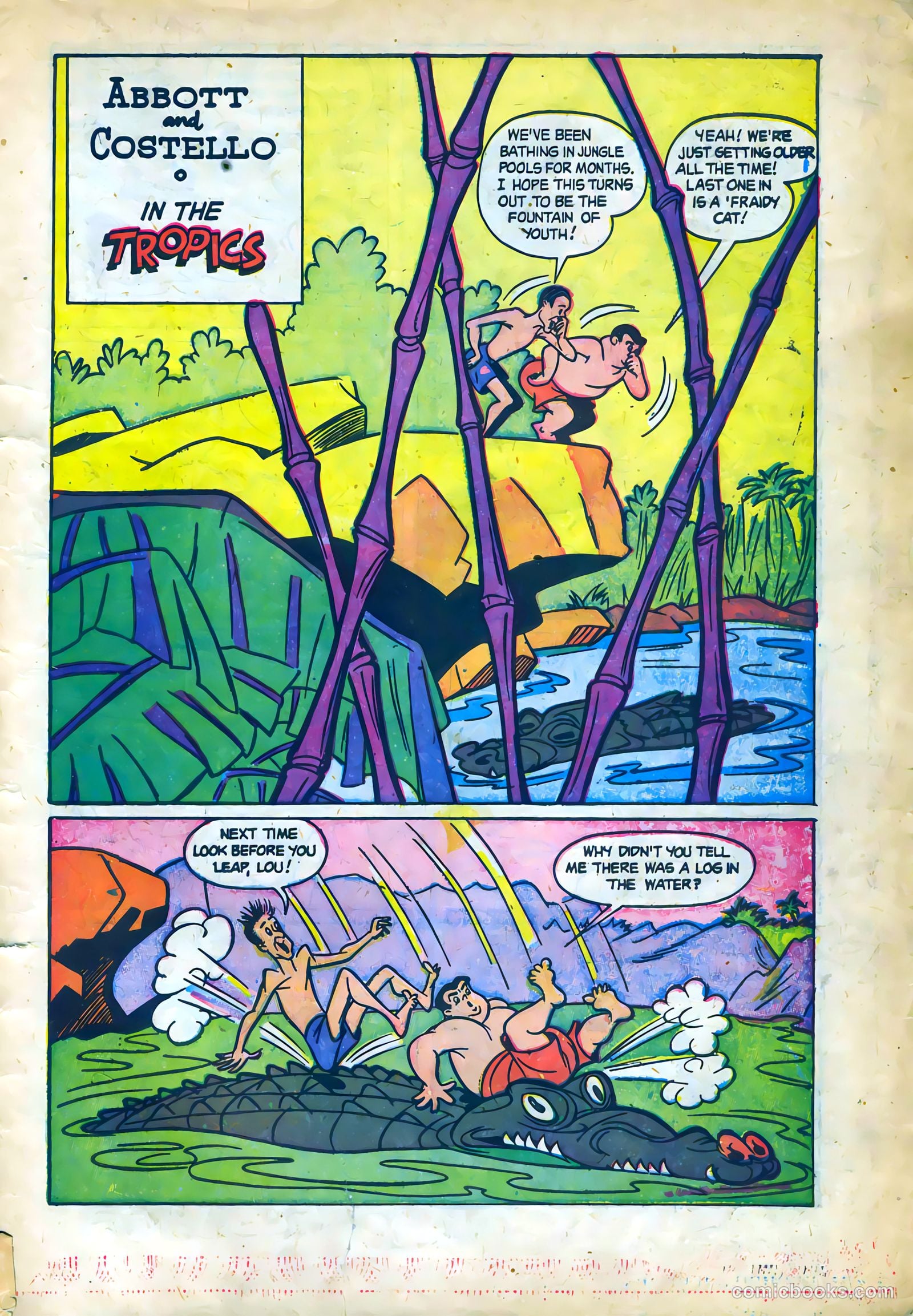 Abbott and Costello Comics #18 — page 3 of 36